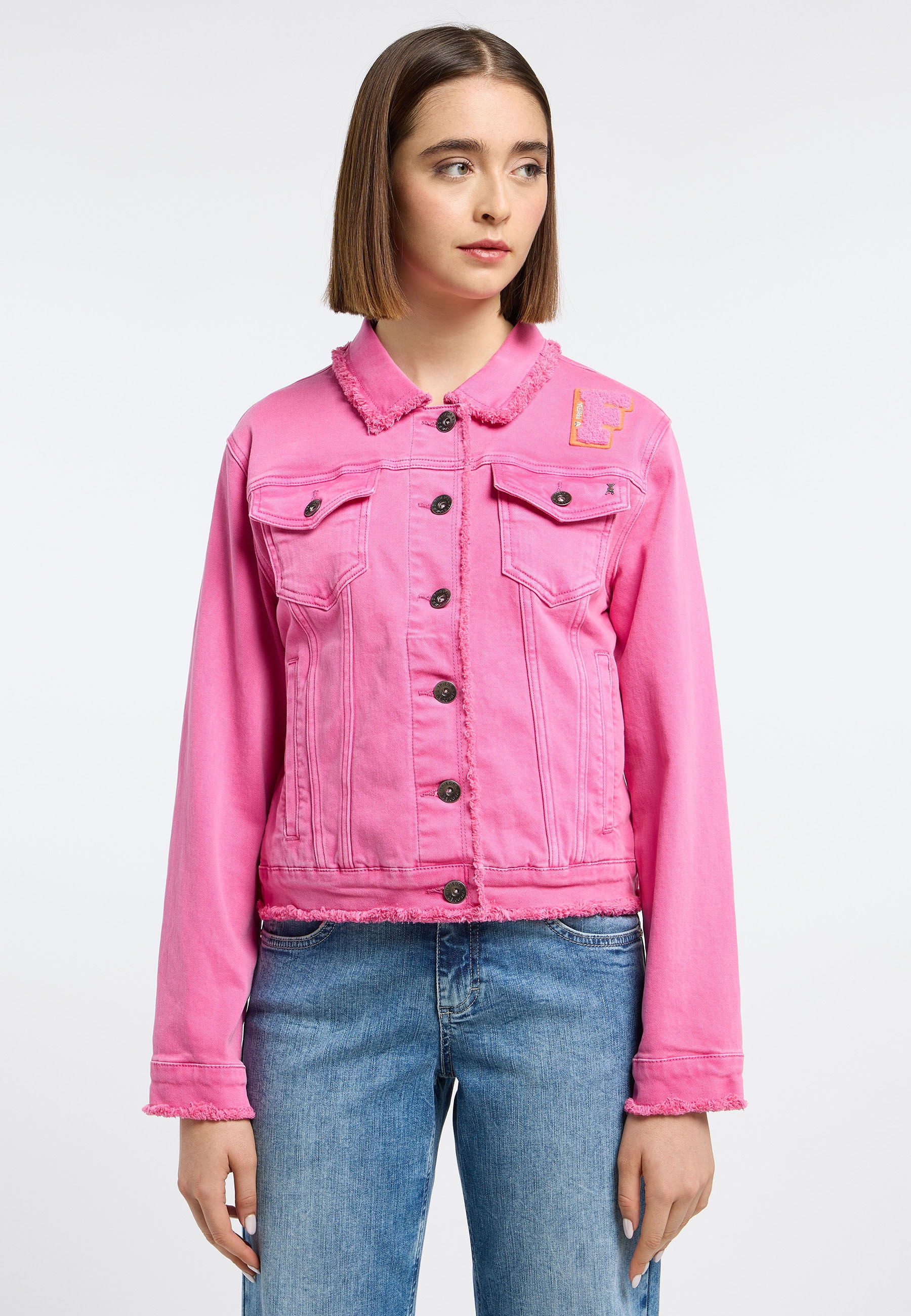 Frieda & Freddies Jeansjacke »Denim Jacket / Petty with F-Badge«