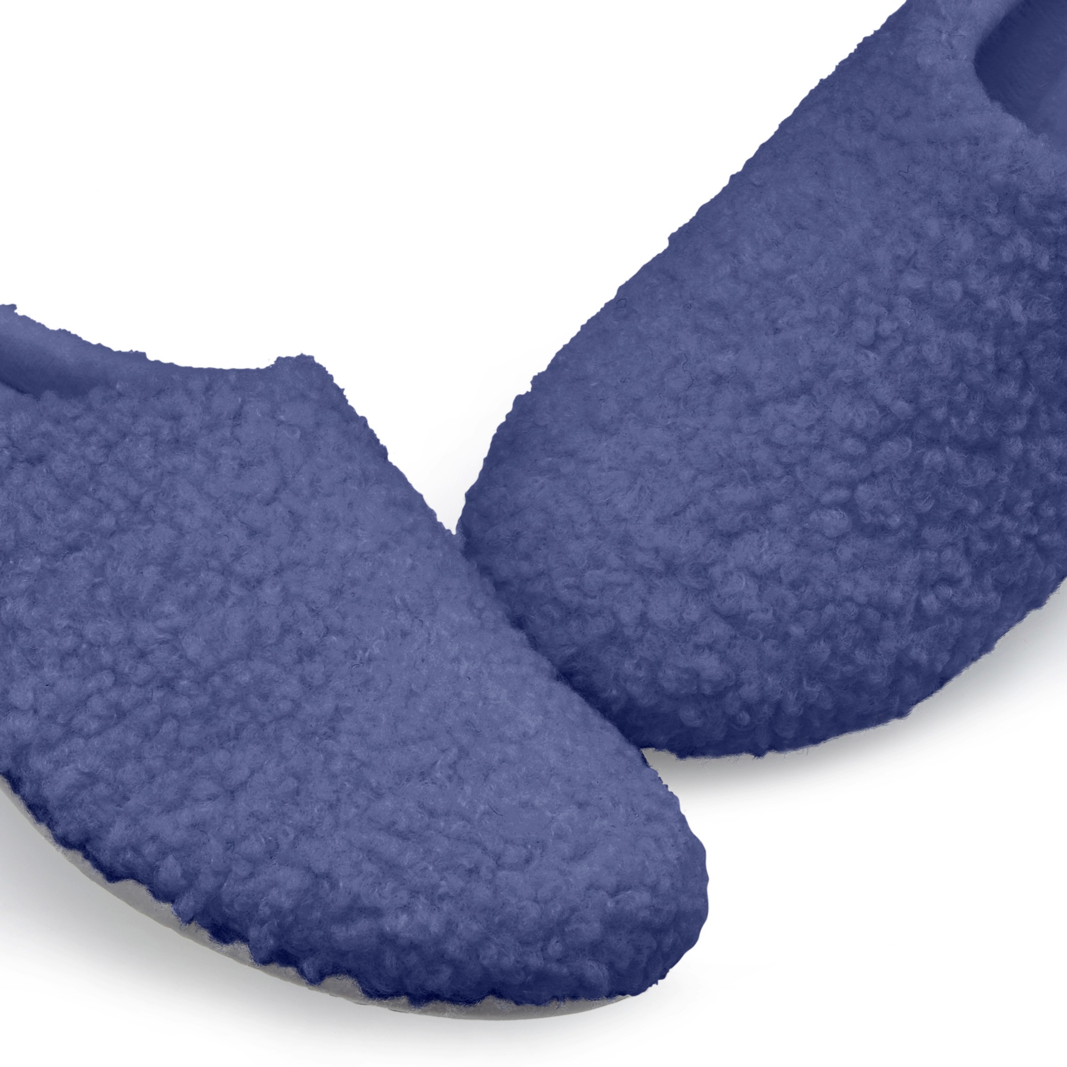 Vivance Hausschuh  Plüsch Hausschuhe, Mule, offener Schuh, Pantolette VEGAN