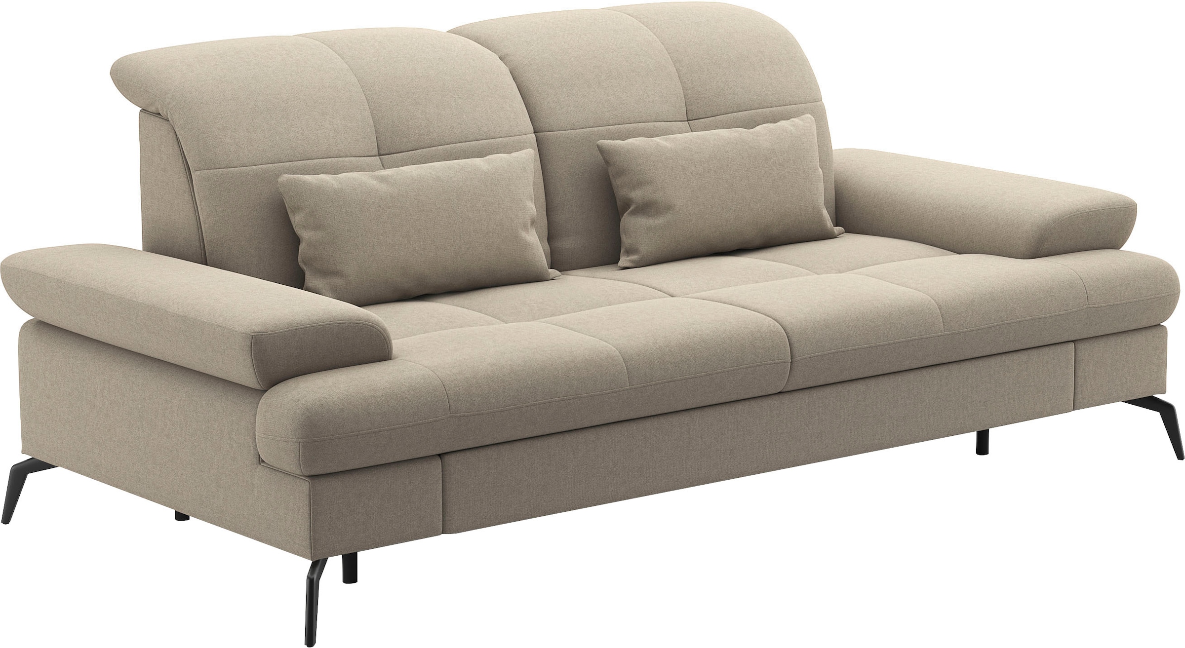 sit&more 3-Sitzer »Amica«, inkl Sitztiefenverstellung und Armteilverstellung