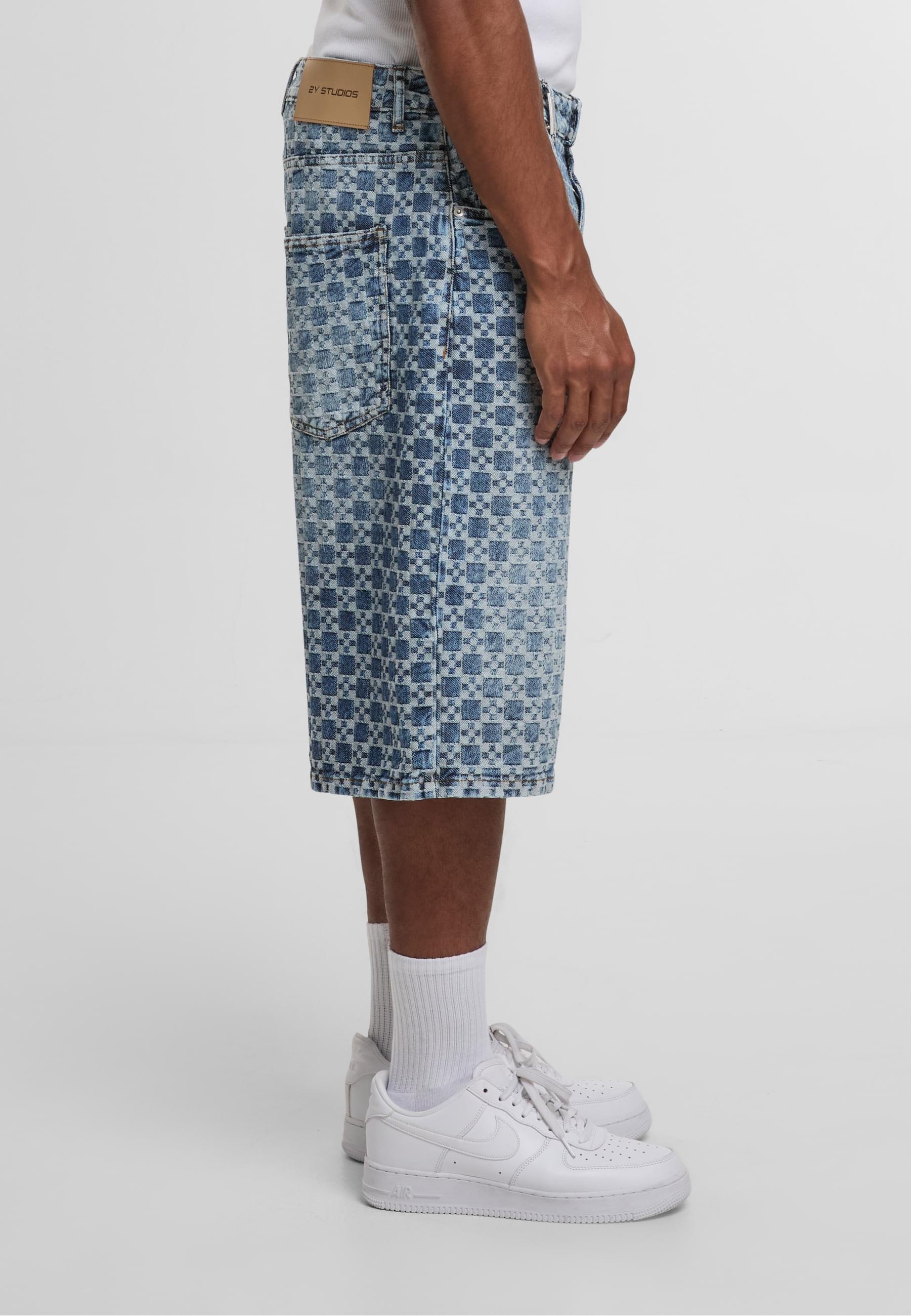 2Y Studios Shorts »2Y Studios Tariq Carre Baggy Shorts«