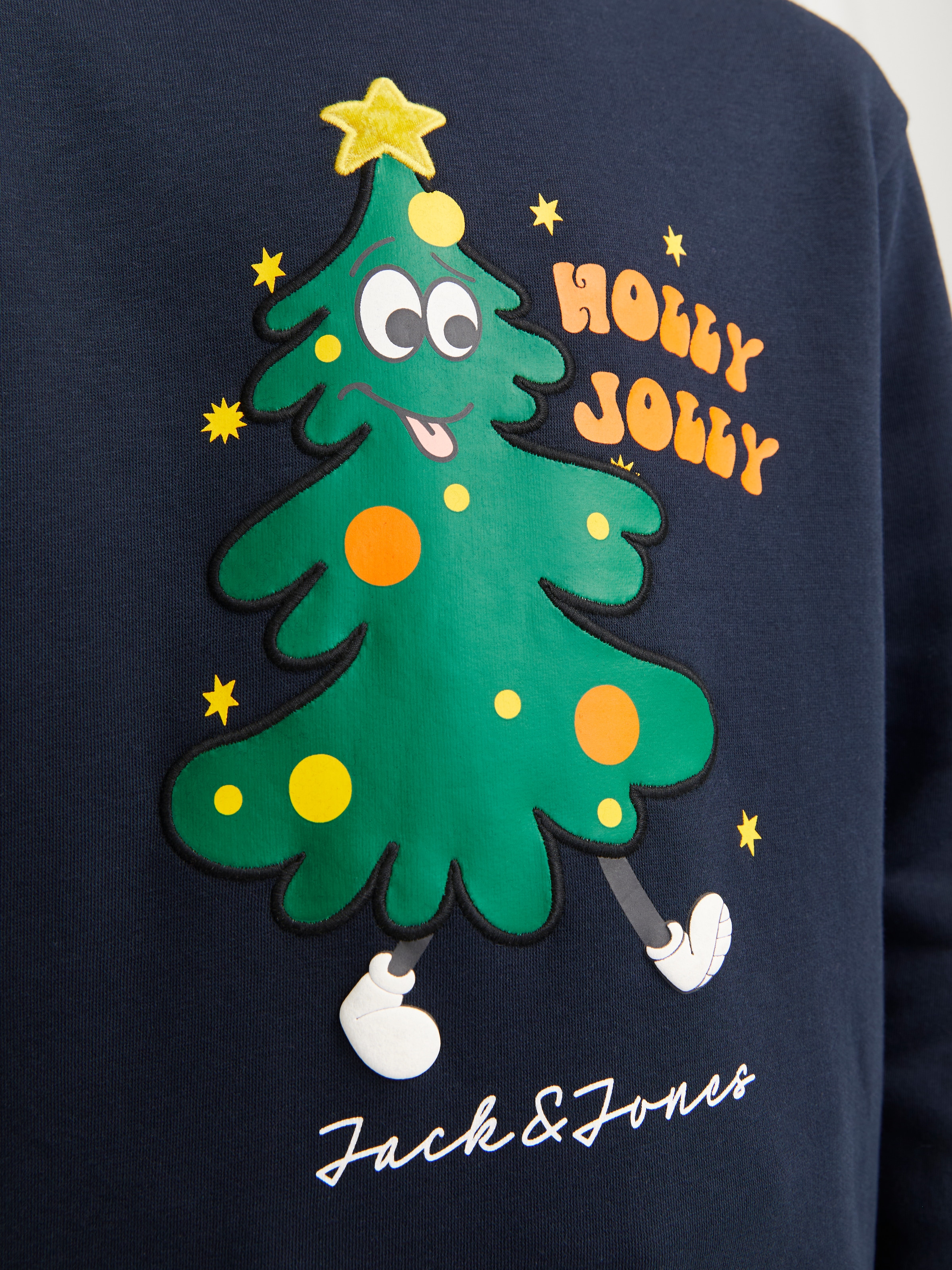 Jack & Jones Junior Sweatshirt »JJXMAS JOLLY SWEAT CREW NECK JNR«, mit Weihnachtsmotiven