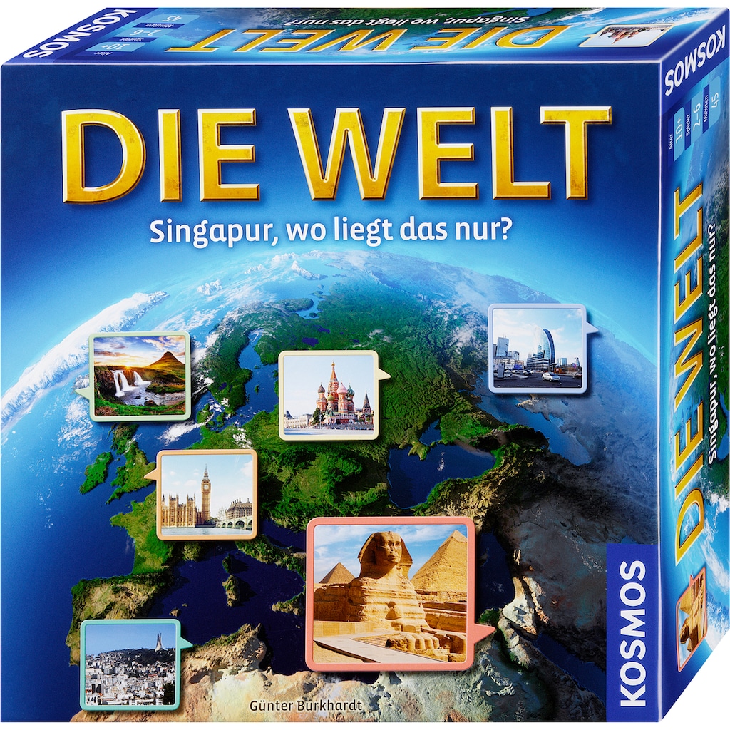 Kosmos Spiel »Die Welt - Singapur, wo liegt das nur?«