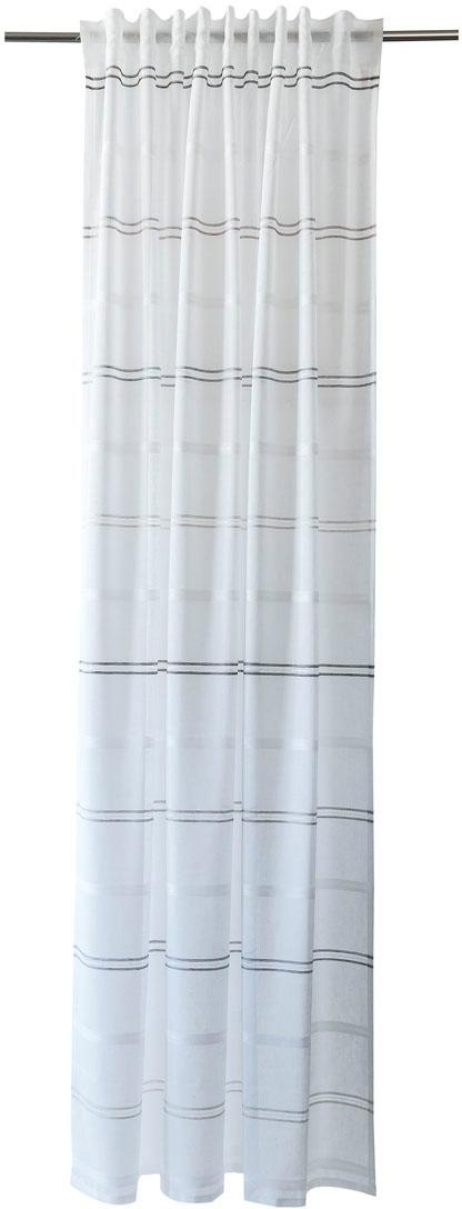 HOMING Gardine "Linus" verdeckte Schlaufen 1 Stk. tlg. Streifen, modern, Wo günstig online kaufen