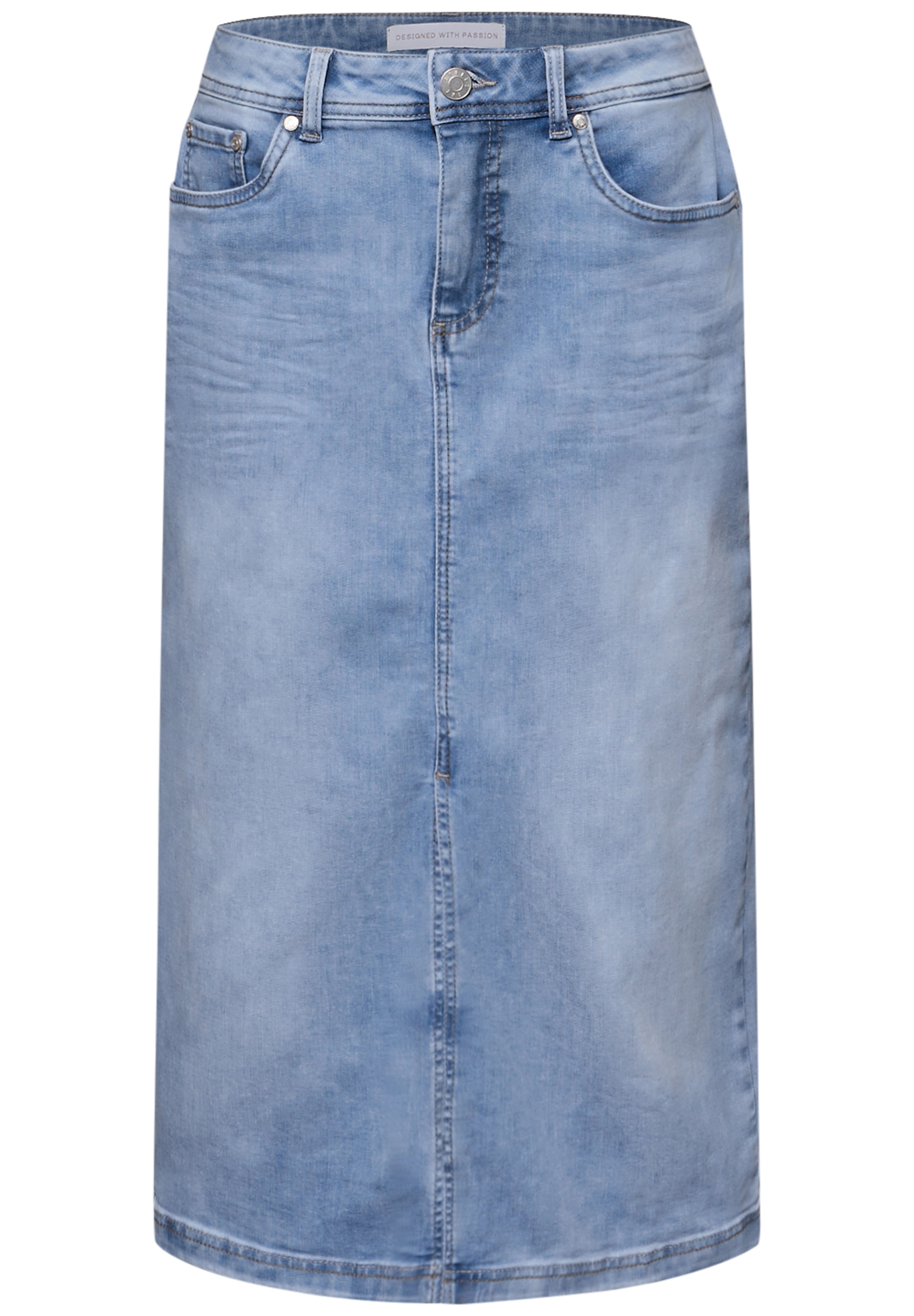 STREET ONE Jeansrock High Waist