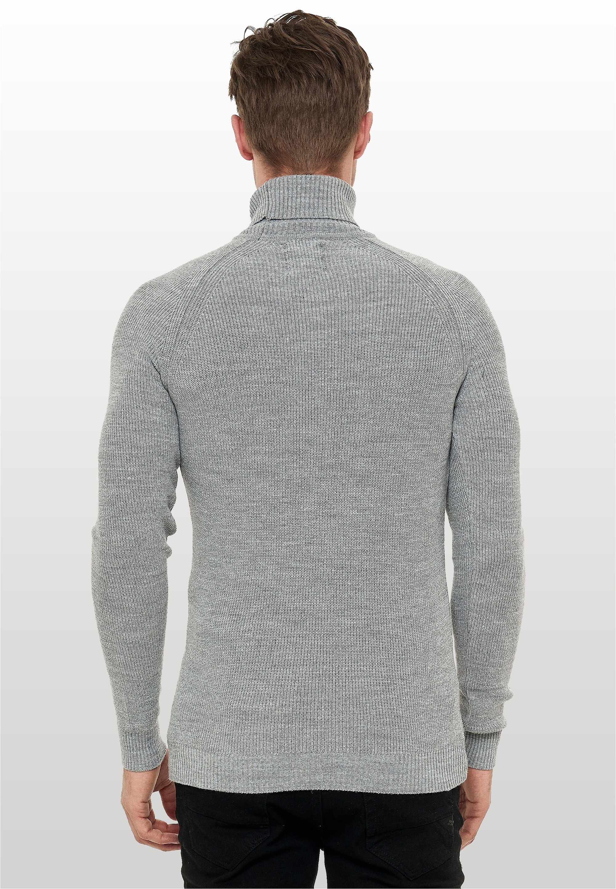 Rusty Neal Rollkragenpullover, mit stilvollem Hochkragen