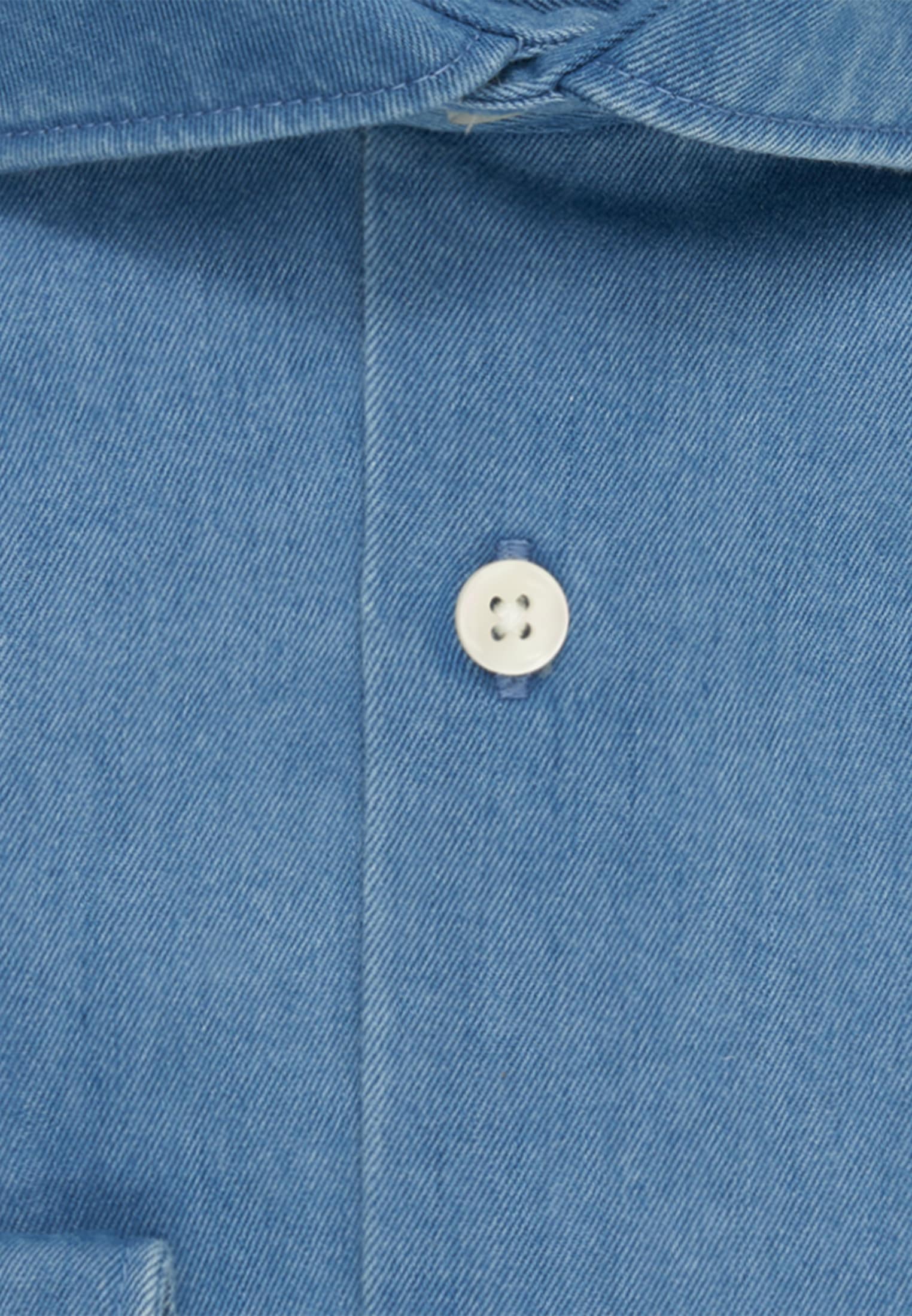 seidensticker Businesshemd, Slim 1/1 Kentkragen Denim