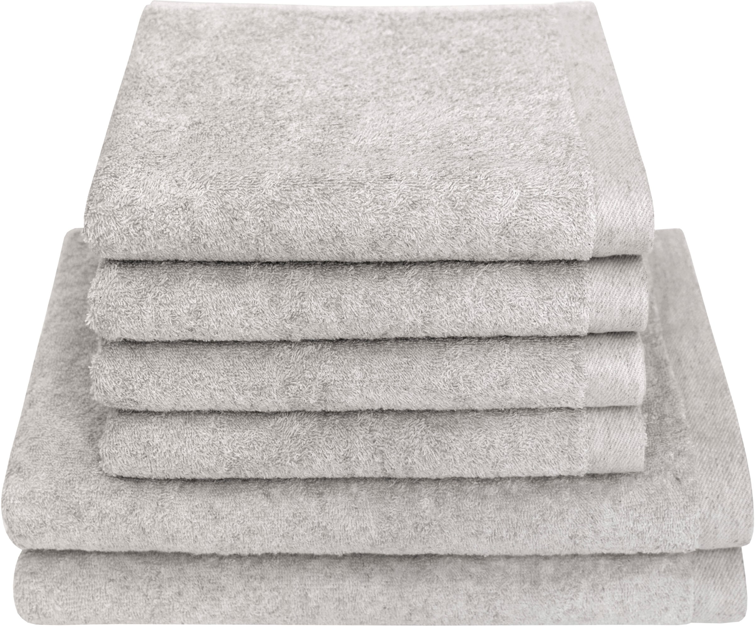 Dyckhoff Handtuch Set "Deep Harmony Element" Set Frottier 6er Set: 4 Handtü günstig online kaufen