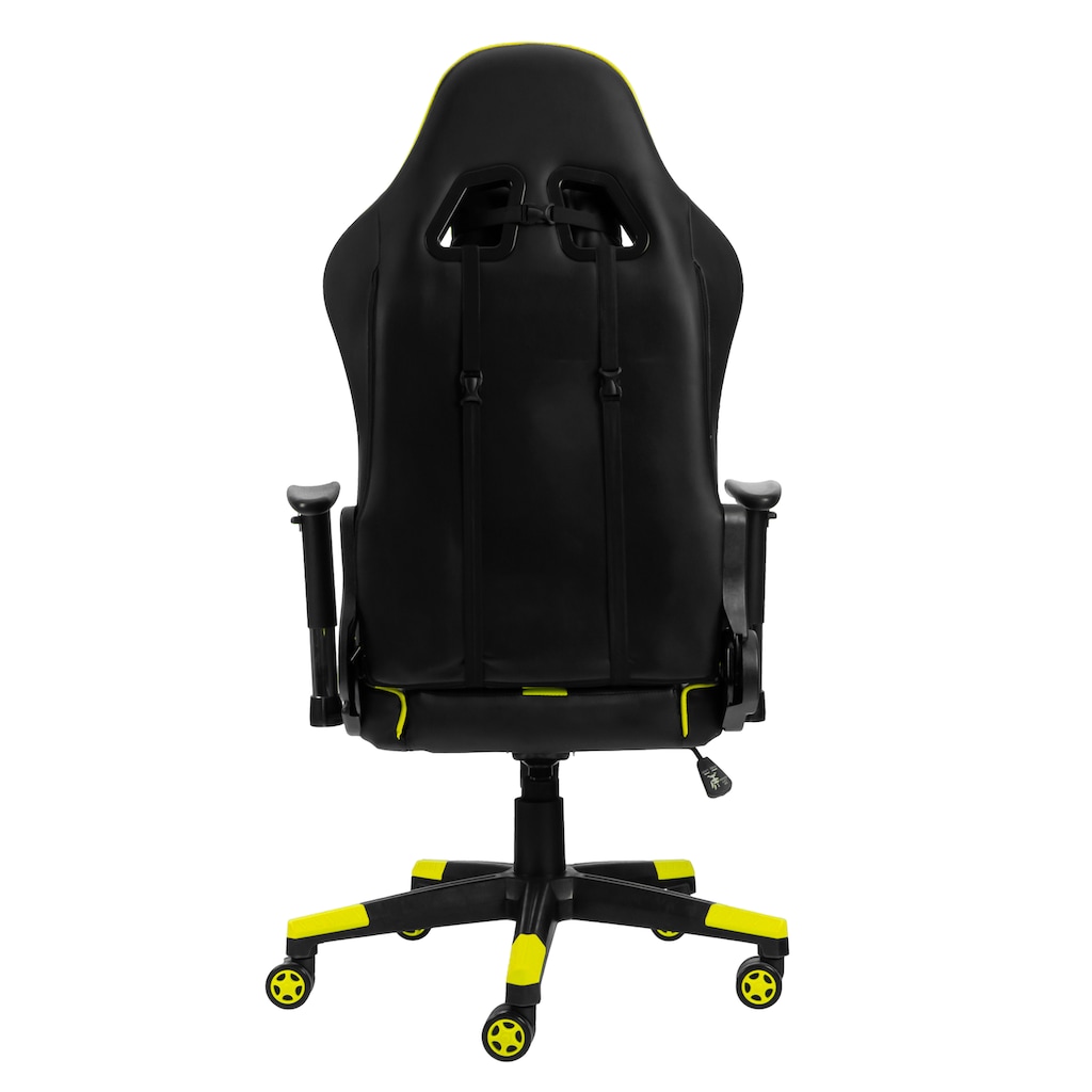 Hyrican Gaming-Stuhl »"Striker Copilot" schwarz/gelb, Kunstleder, ergonomischer Gamingstuhl«