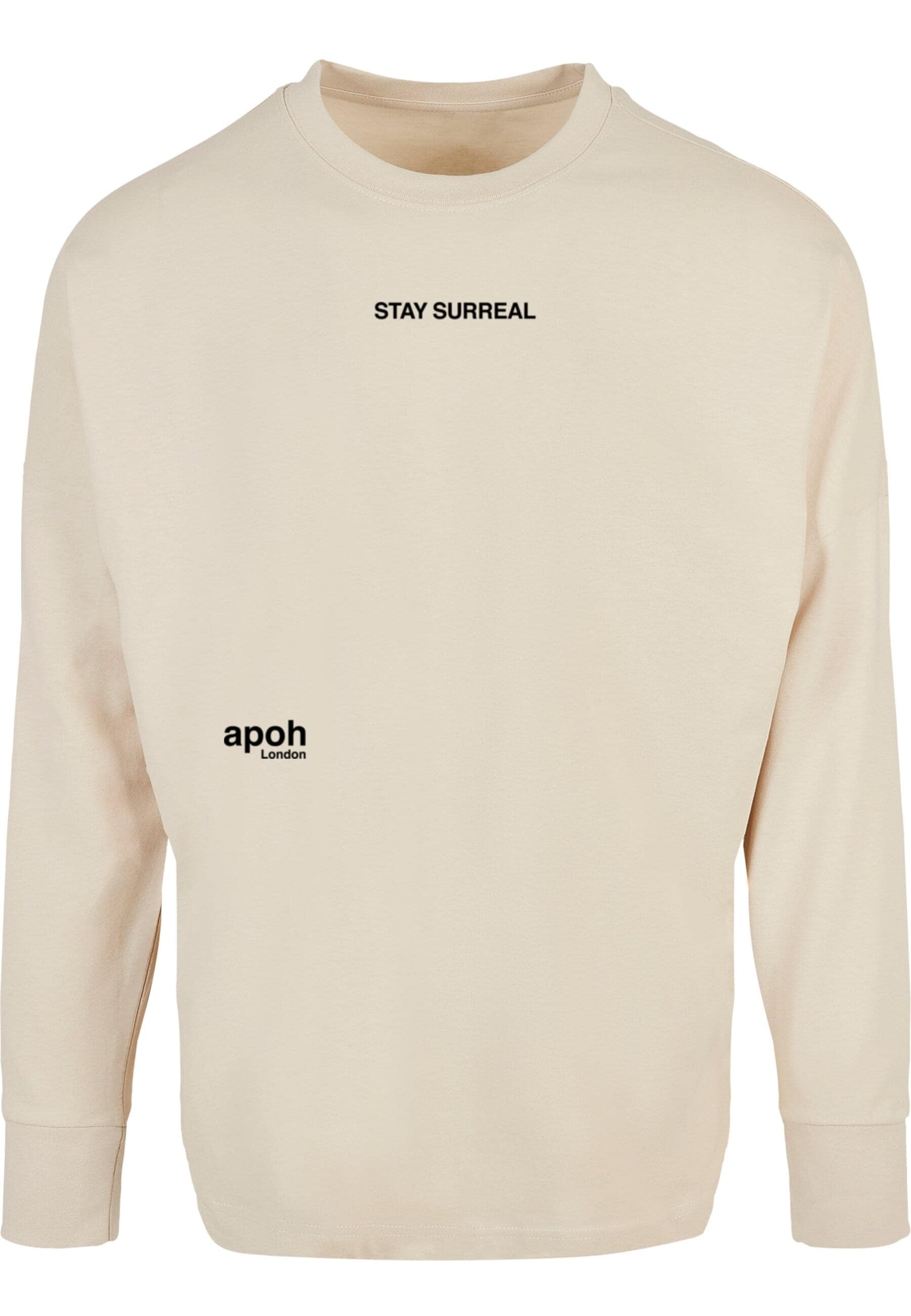 Merchcode Longsleeve "Merchcode APOH - Stay Surreal Slogan Oversized Longsl günstig online kaufen