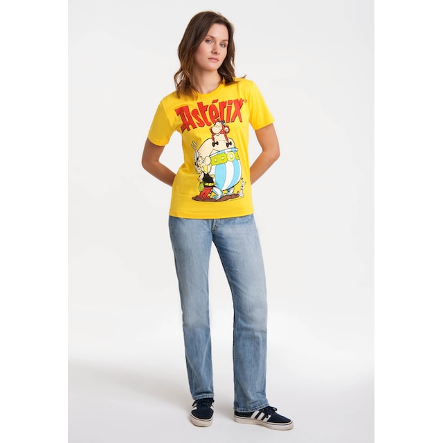 LOGOSHIRT T-Shirt »Asterix der Gallier - Asterix & Obelix«, mit  lizenziertem Print kaufen | BAUR