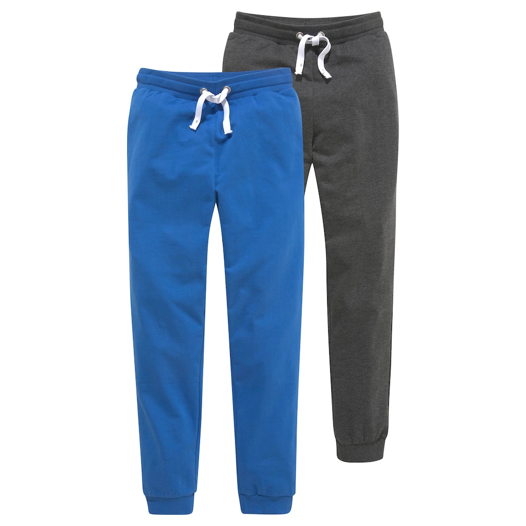 KIDSWORLD Jogginghose »Sweathosen«, (Packung, 2 tlg.)