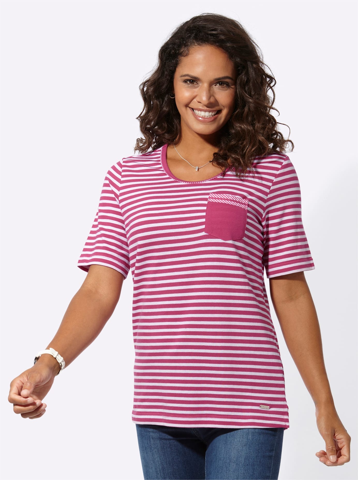 Casual Looks 3/4-Arm-Shirt "Shirt", (1 tlg.) günstig online kaufen