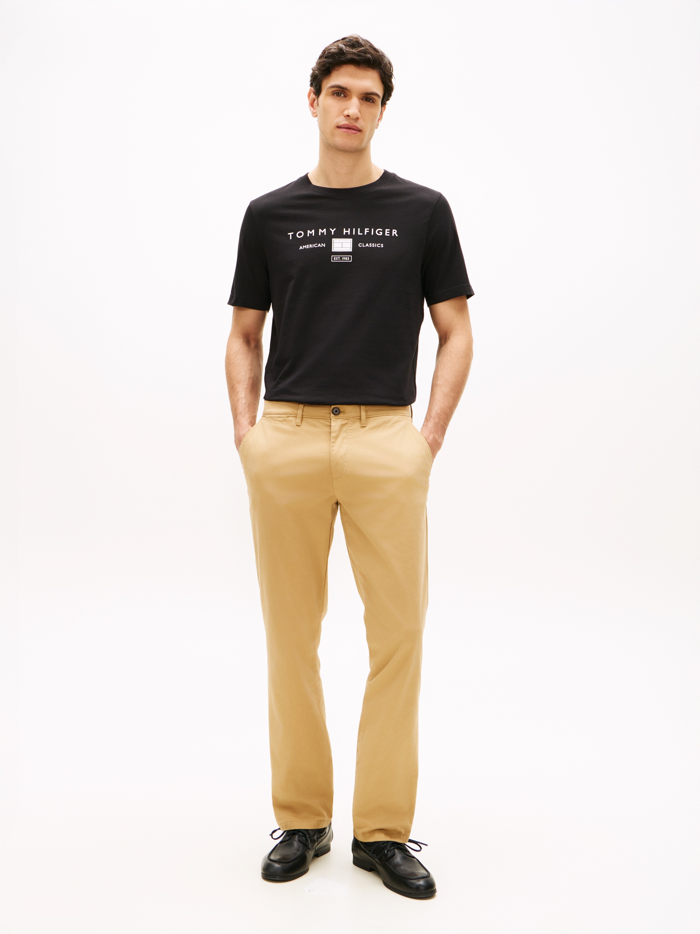 Tommy Hilfiger T-Shirt »BRAND LOVE MONO STACK« aus Jersey mit Logo