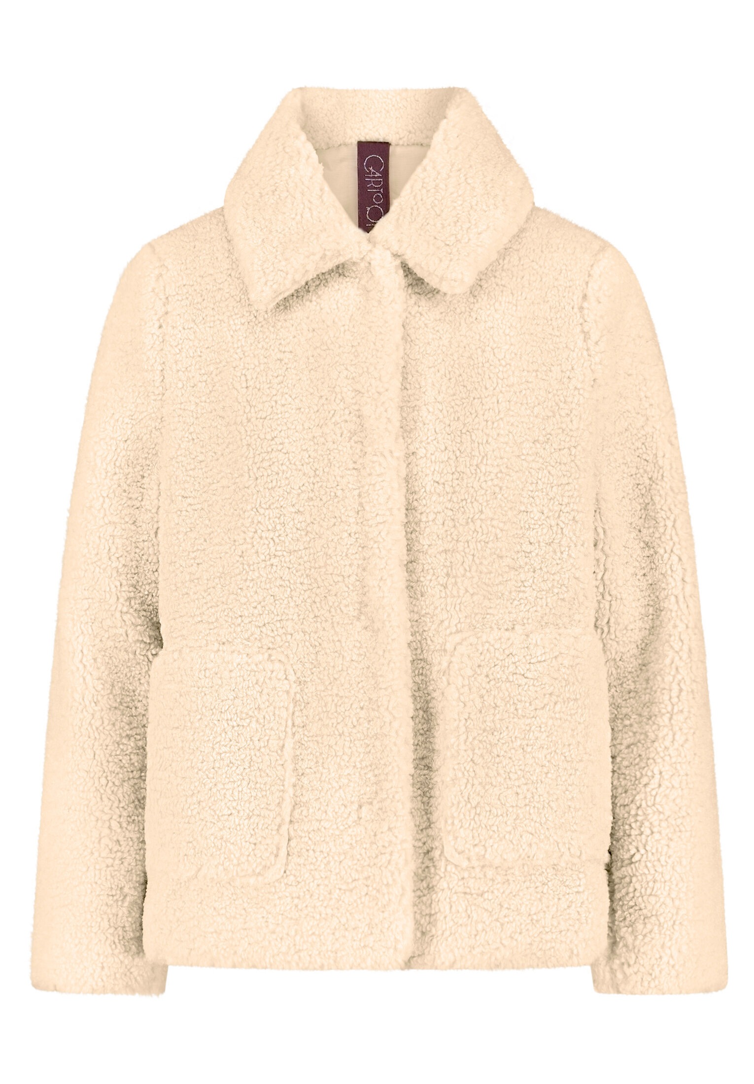 Cartoon Plüschjacke »Damen mit Kragen«