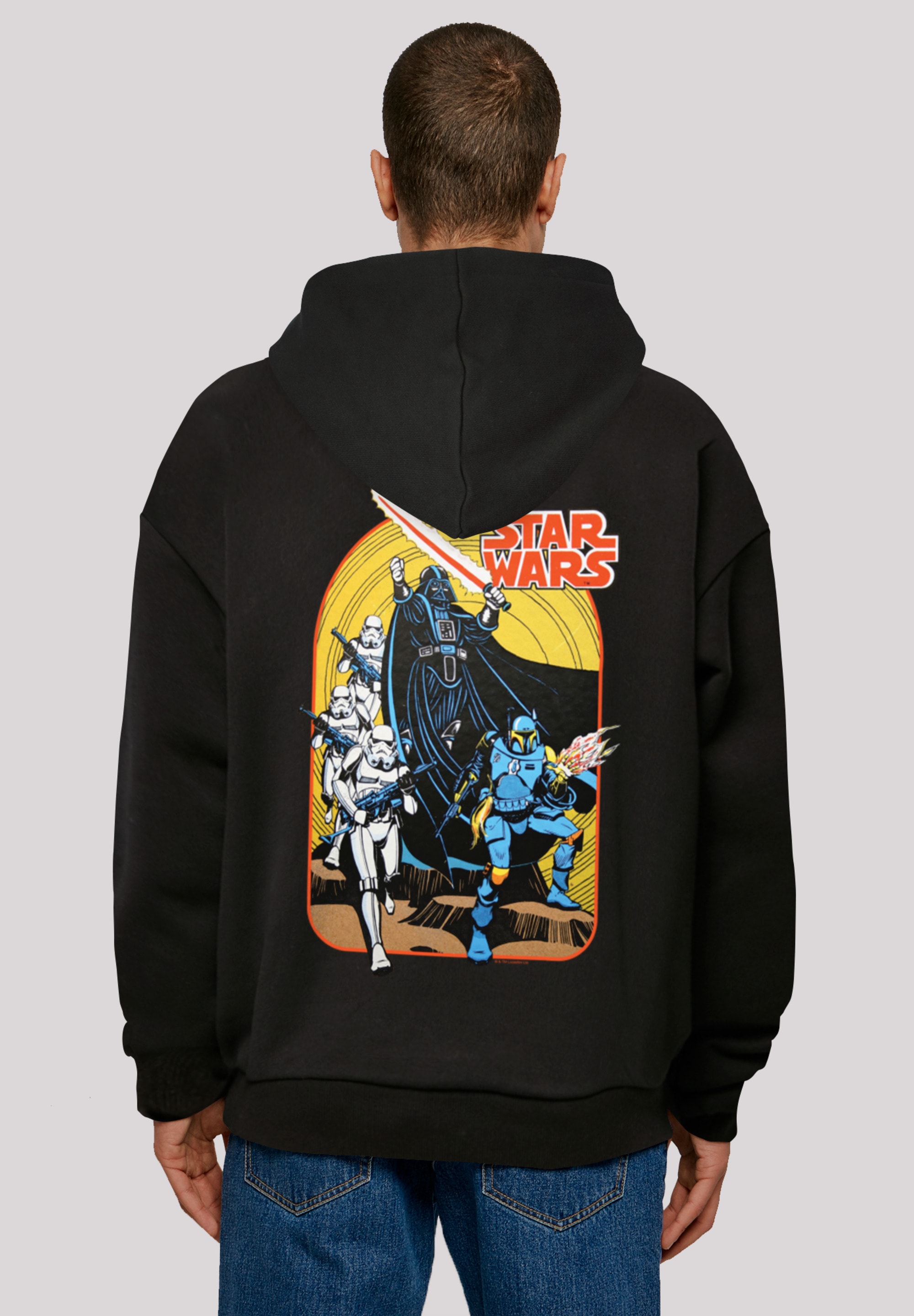 F4NT4STIC Kapuzenpullover "Star Wars Vintage Comic Scene", Print günstig online kaufen