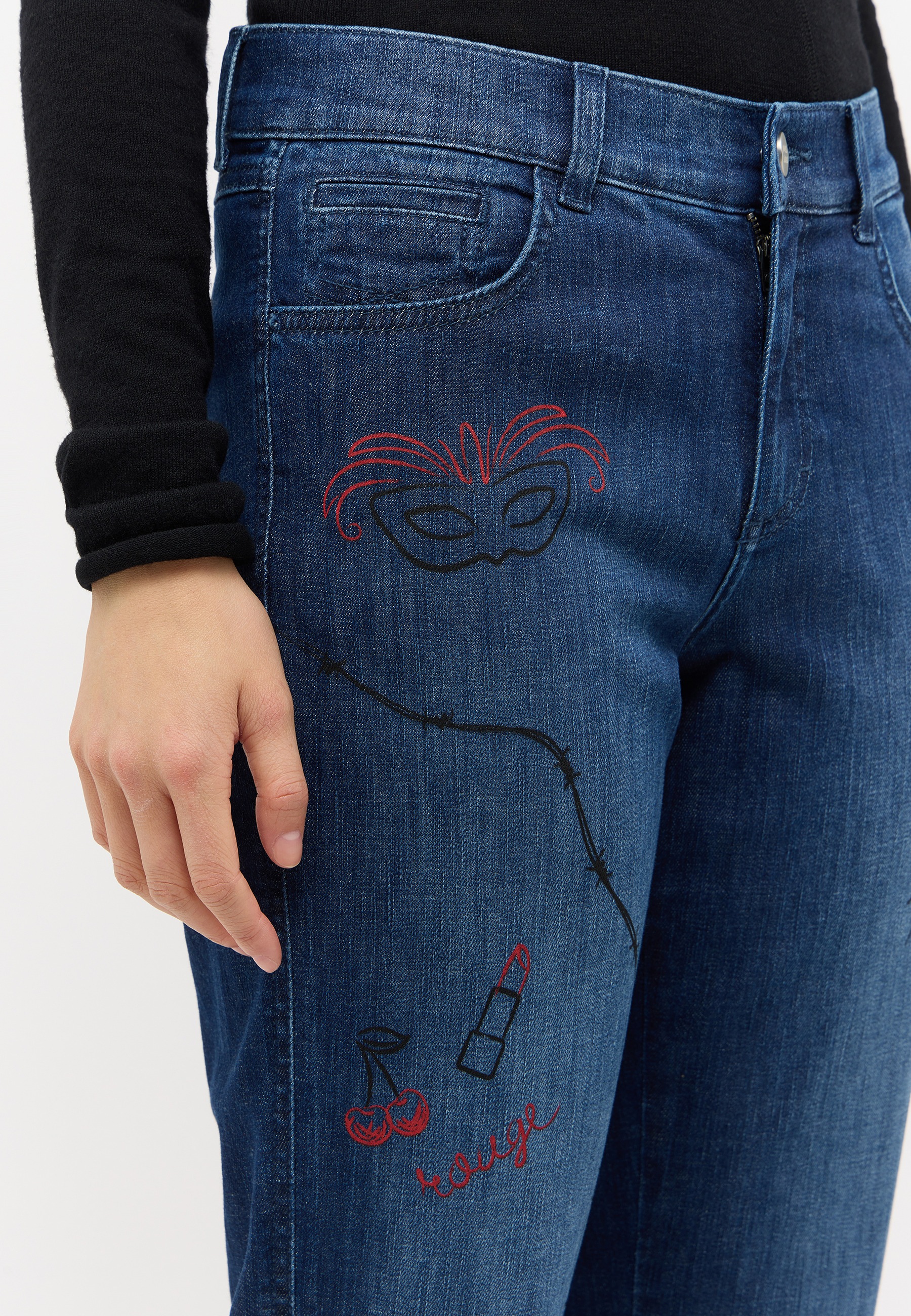 AENGELS Slim-fit-Jeans »AENGELS DARLEEN MUSE«