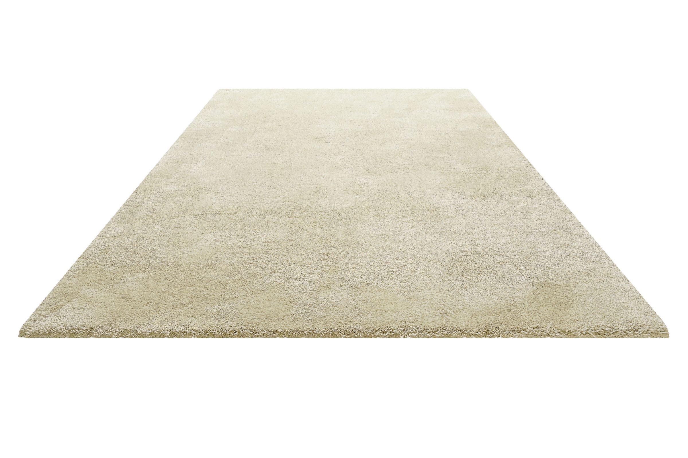Homie Living Teppich »Pisa«, rund, 25 mm Höhe, Hochflor, Microfaser, uni, weich, Shaggy, Wohnzimmer, Schlafzimmer
