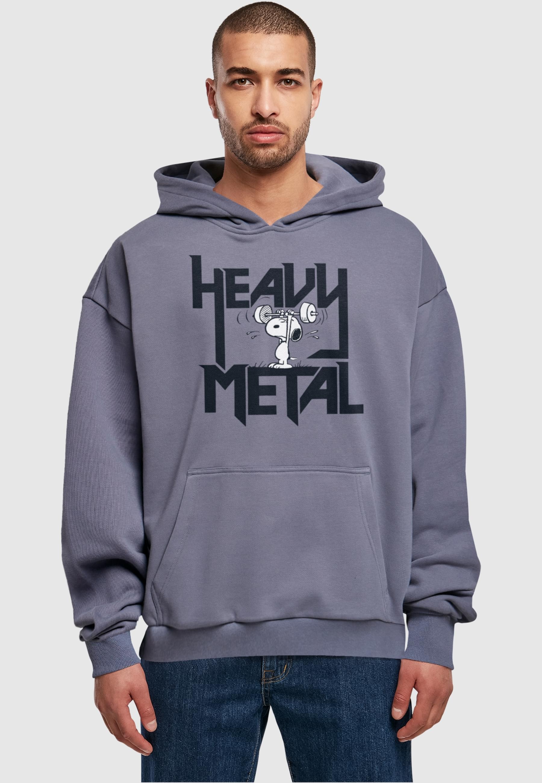 Merchcode Kapuzensweatshirt »Merchcode Herren Heavy Metal with Ultra Heavy Hoody«, (1 tlg.)