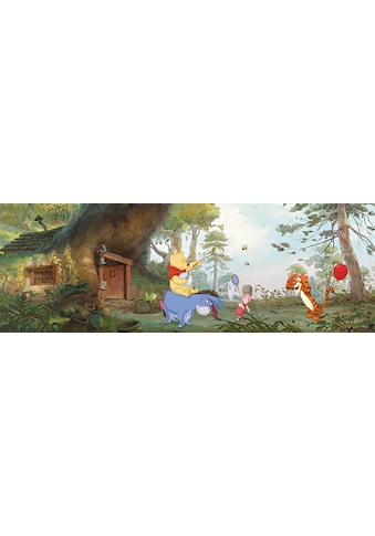 Komar Fototapetas »Pooh´s House« 368x127 cm ...