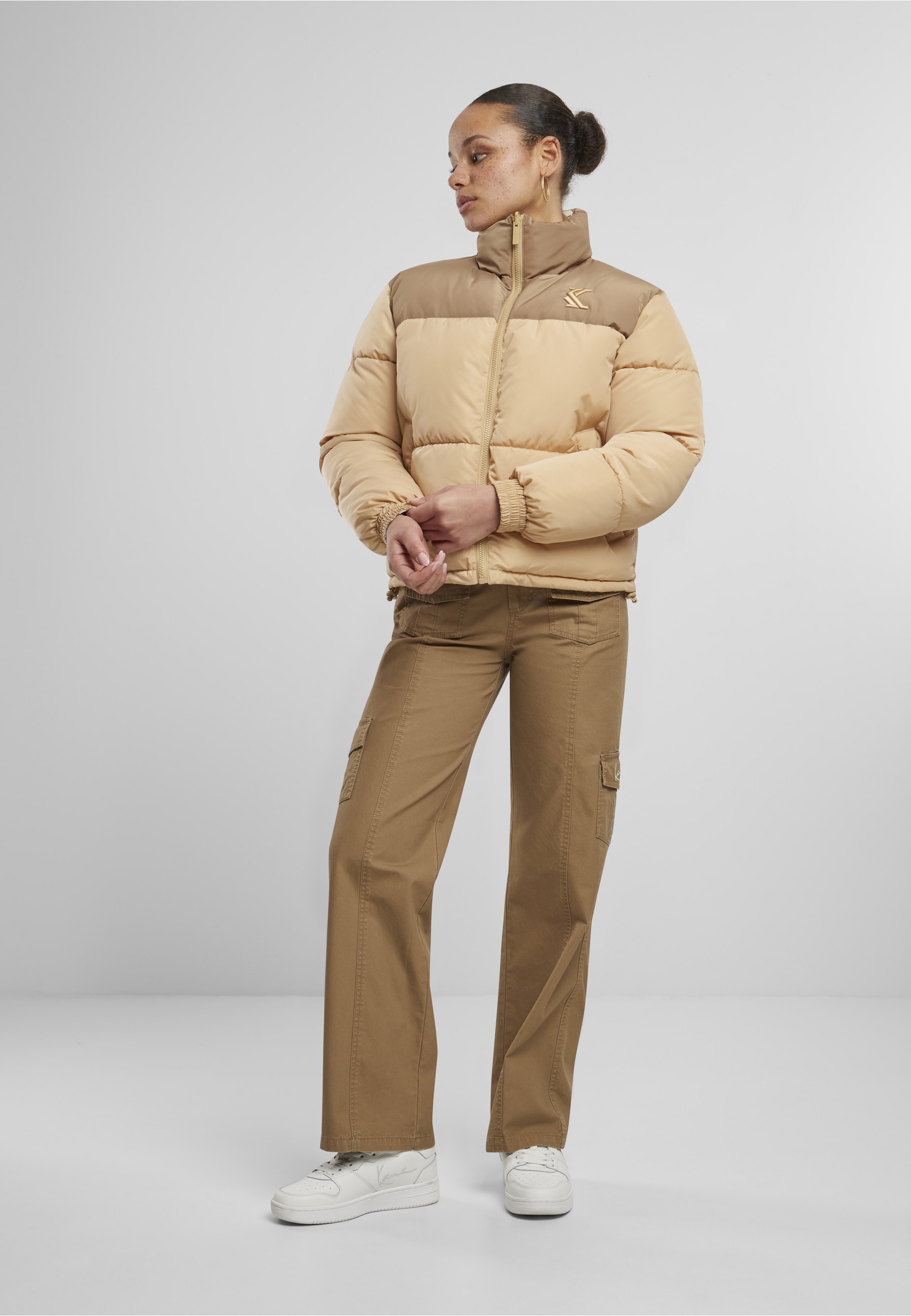Karl Kani Winterjacke »Karl Kani Karl Kani OG Revsersible Puffer Jacket« 1 Stk. tlg. ohne Kapuze
