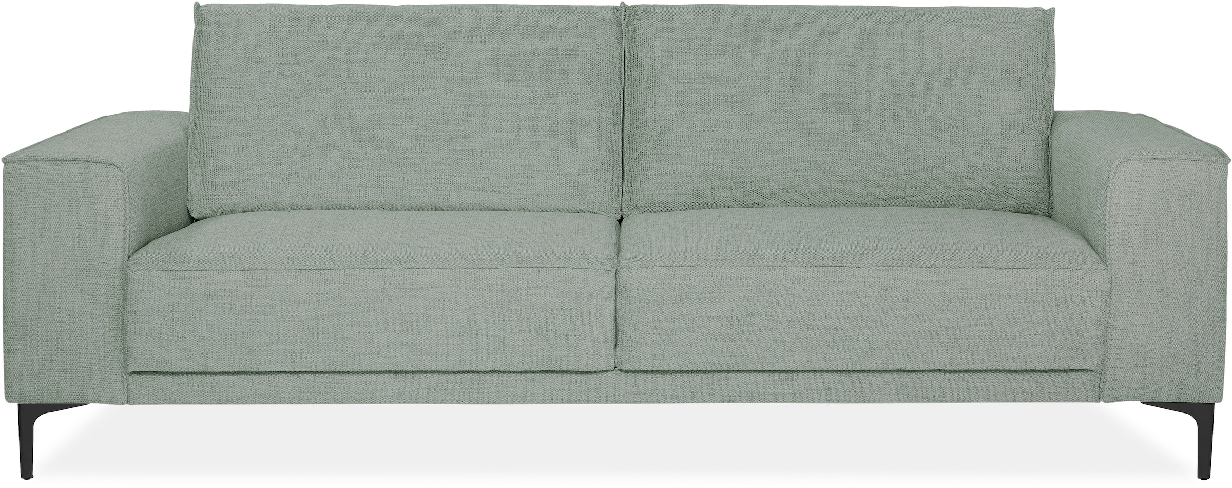 OTTO home 3-Sitzer "3er Sofa Oland, Struktur, Flachgewebe, Luxus-Microfaser günstig online kaufen
