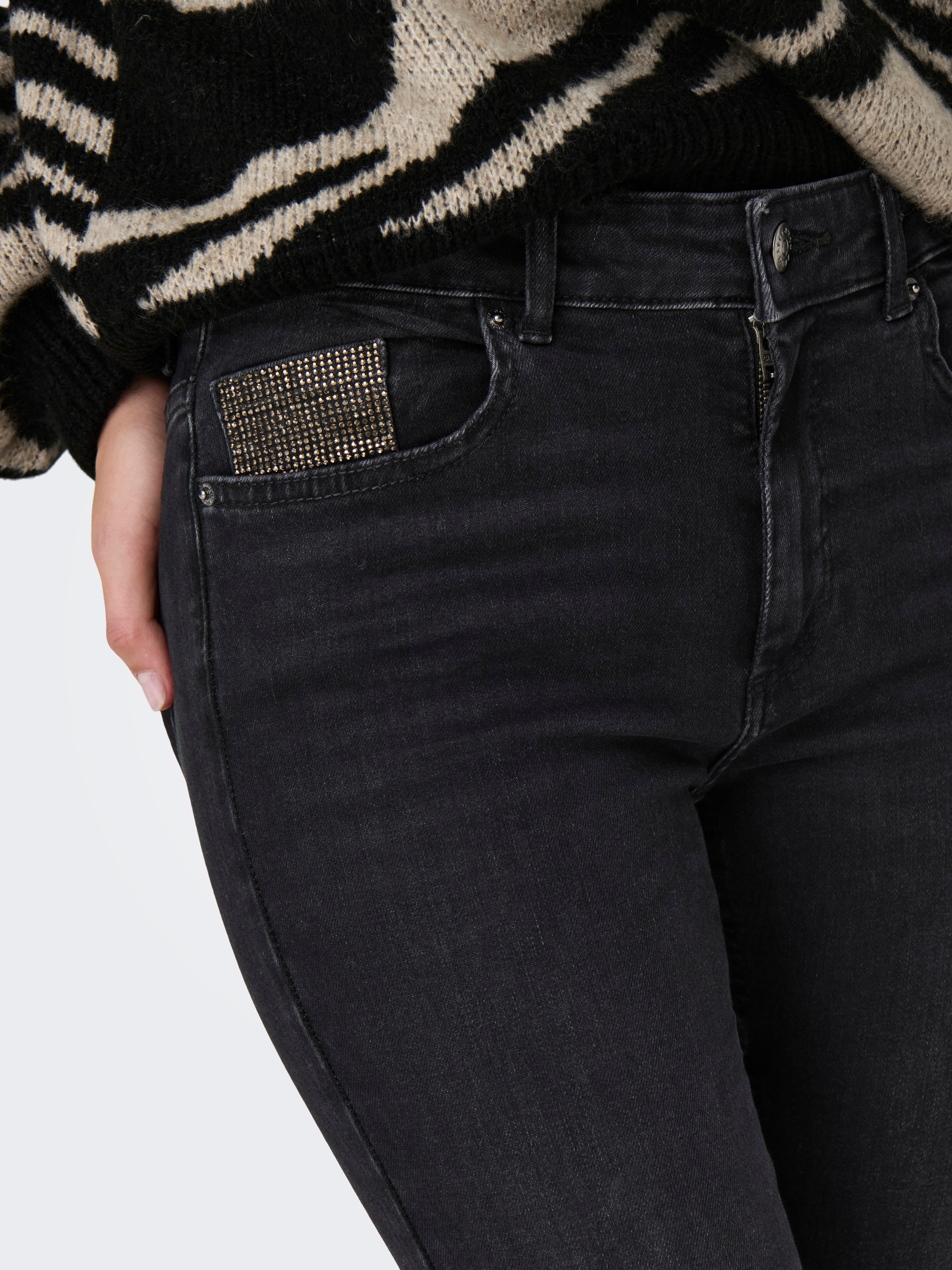 ONLY Skinny-fit-Jeans »ONLBLUSH RHINESTONE ...