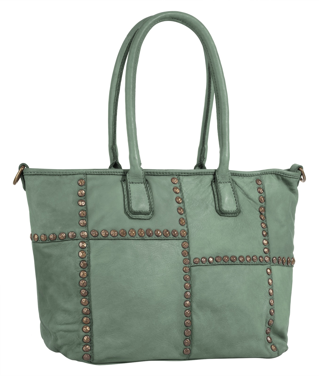 Samantha Look Shopper, echt Leder, Made in Italy