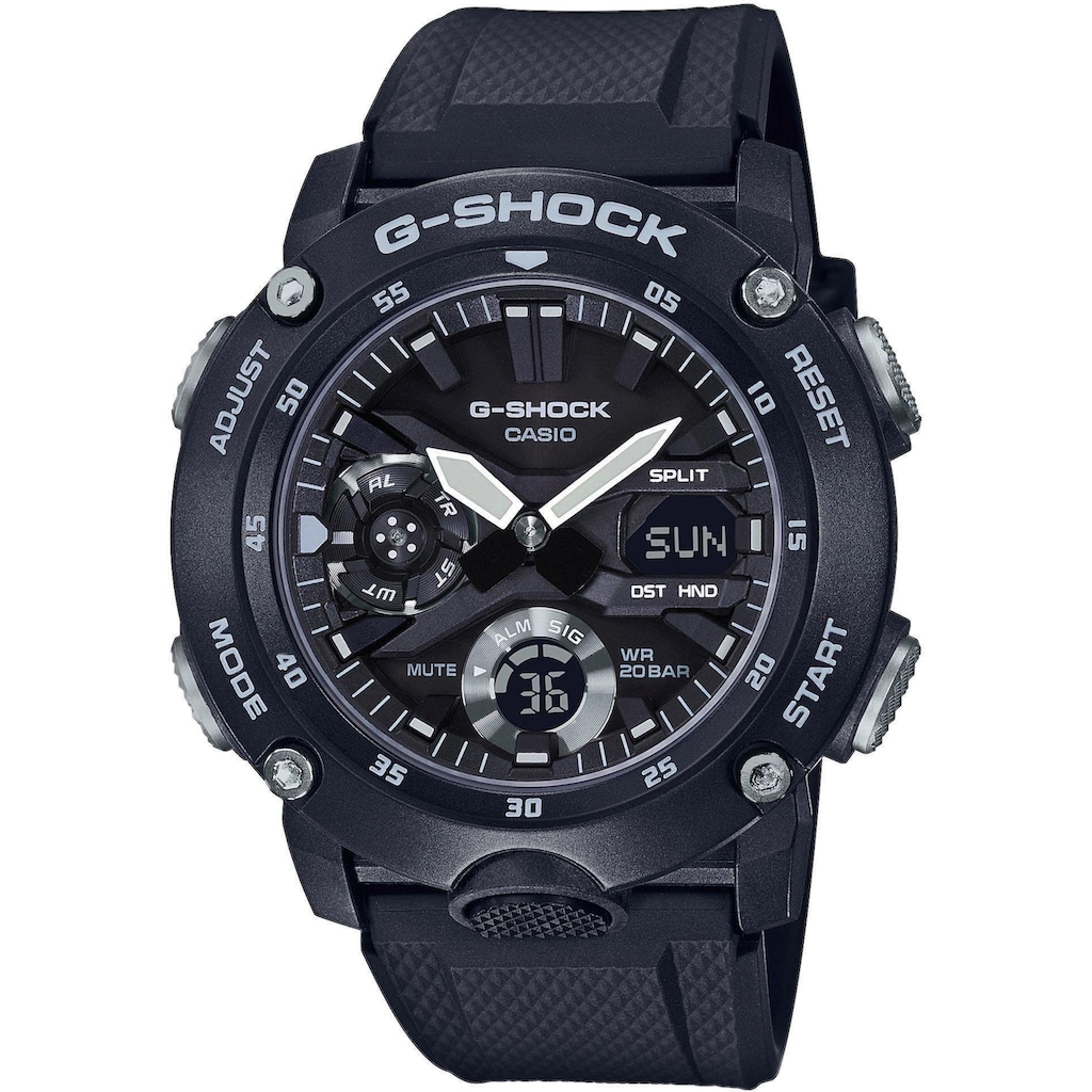 CASIO G-SHOCK Chronograph »GA-2000S-1AER«