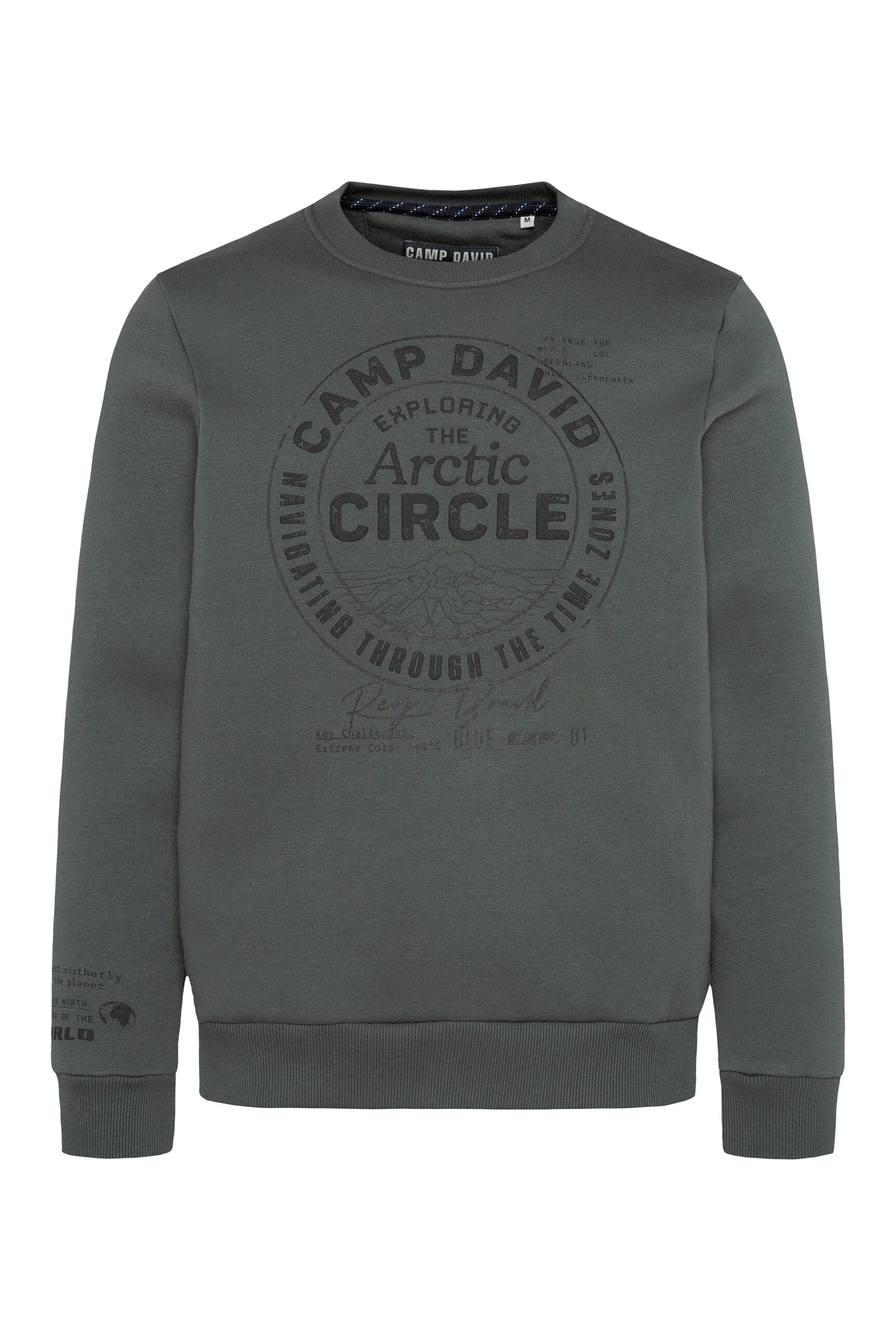CAMP DAVID Sweater, mit weicher Innenseite