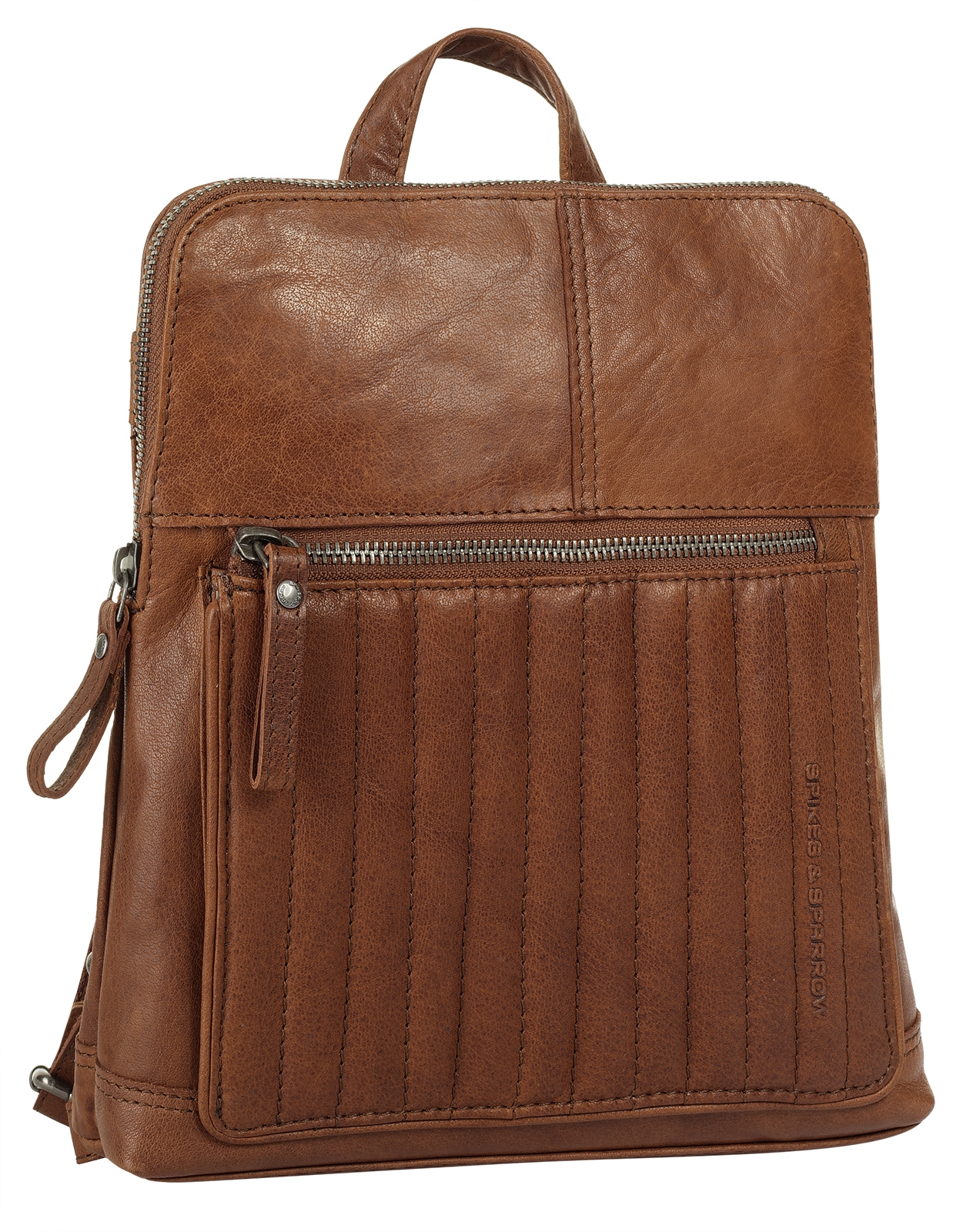 Spikes & Sparrow Cityrucksack, echt Leder
