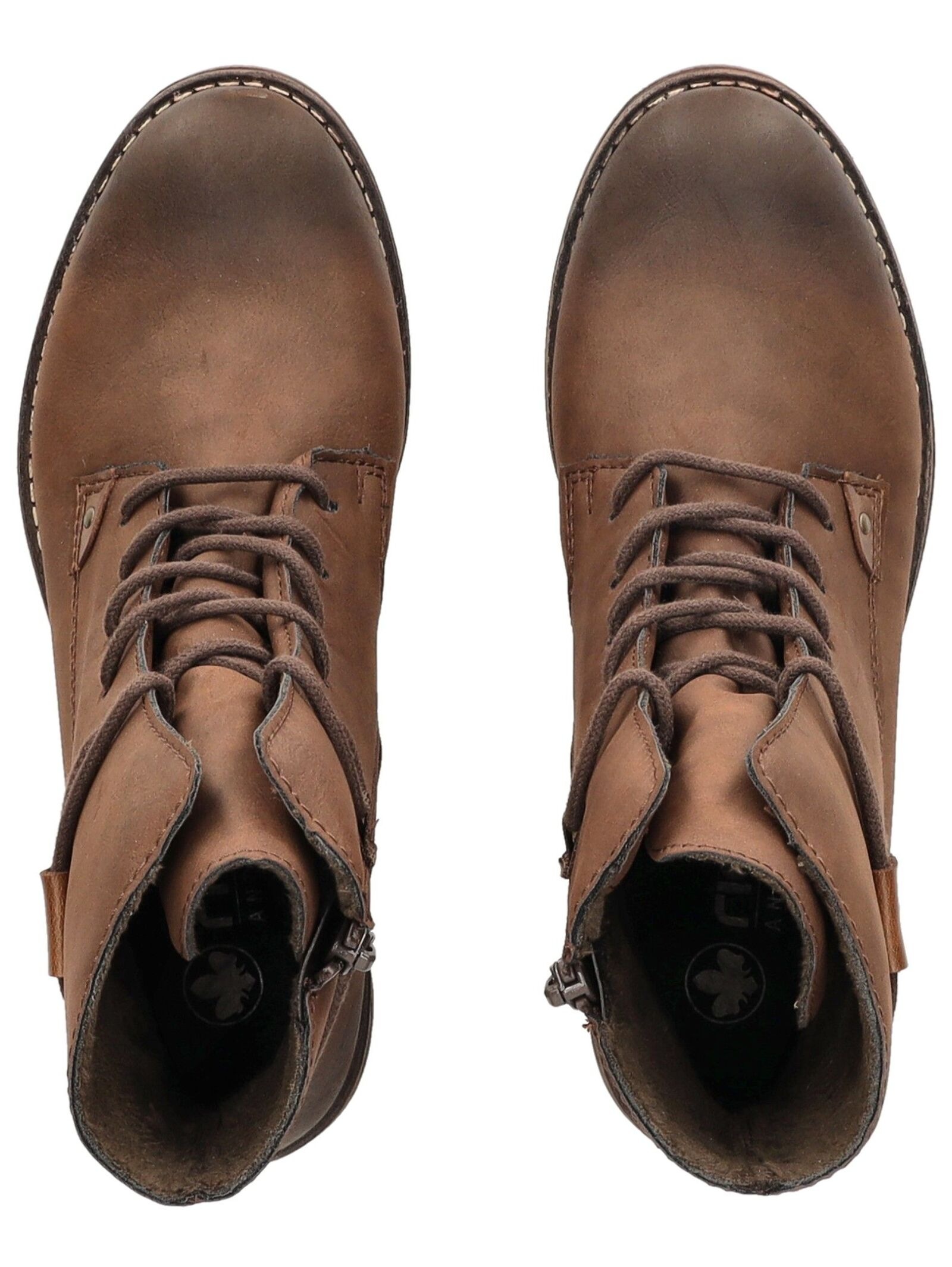 Rieker Schnürstiefelette »Rieker Stiefelette Lederimitat«