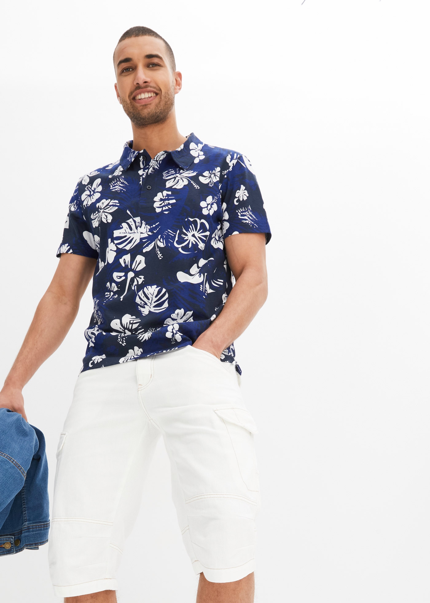 bonprix Poloshirt Regular Fit, Kurzarm, mit Polokragen, aus Baumwolle