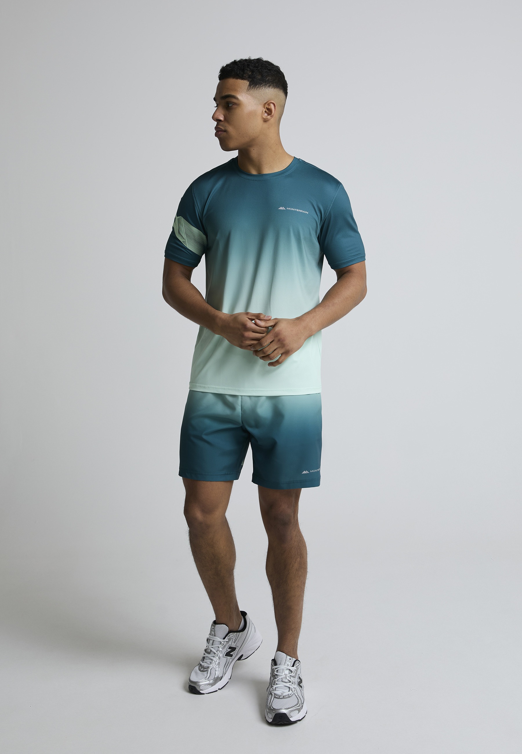 Monterrain T-Shirt »Monterrain DISTANCE OMBRE TEE« 1