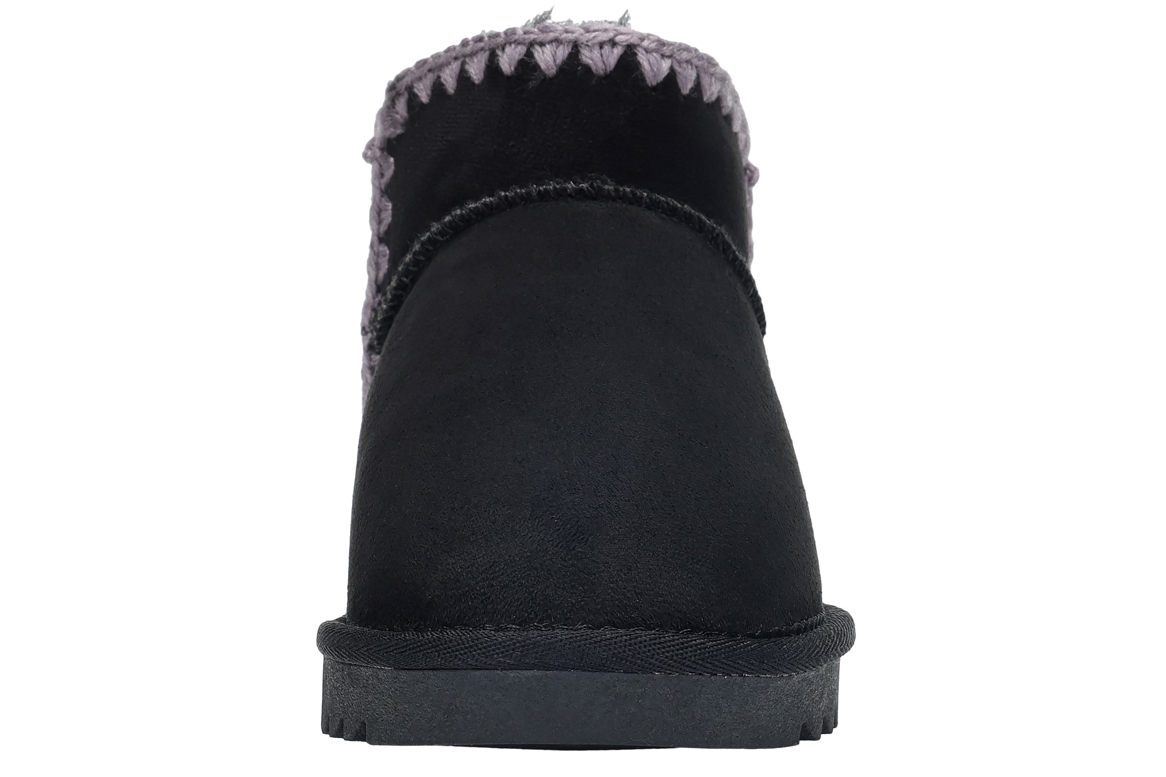 Schlupfboots KANGAROOS "K-UW MOCK", Damen, Gr. 40, schwarz (jet schwarz, steel grau), Textil, Schuhe Schlupfboots, Winterschuhe, Winterboots, Snowboots, Schlupfstiefel 3