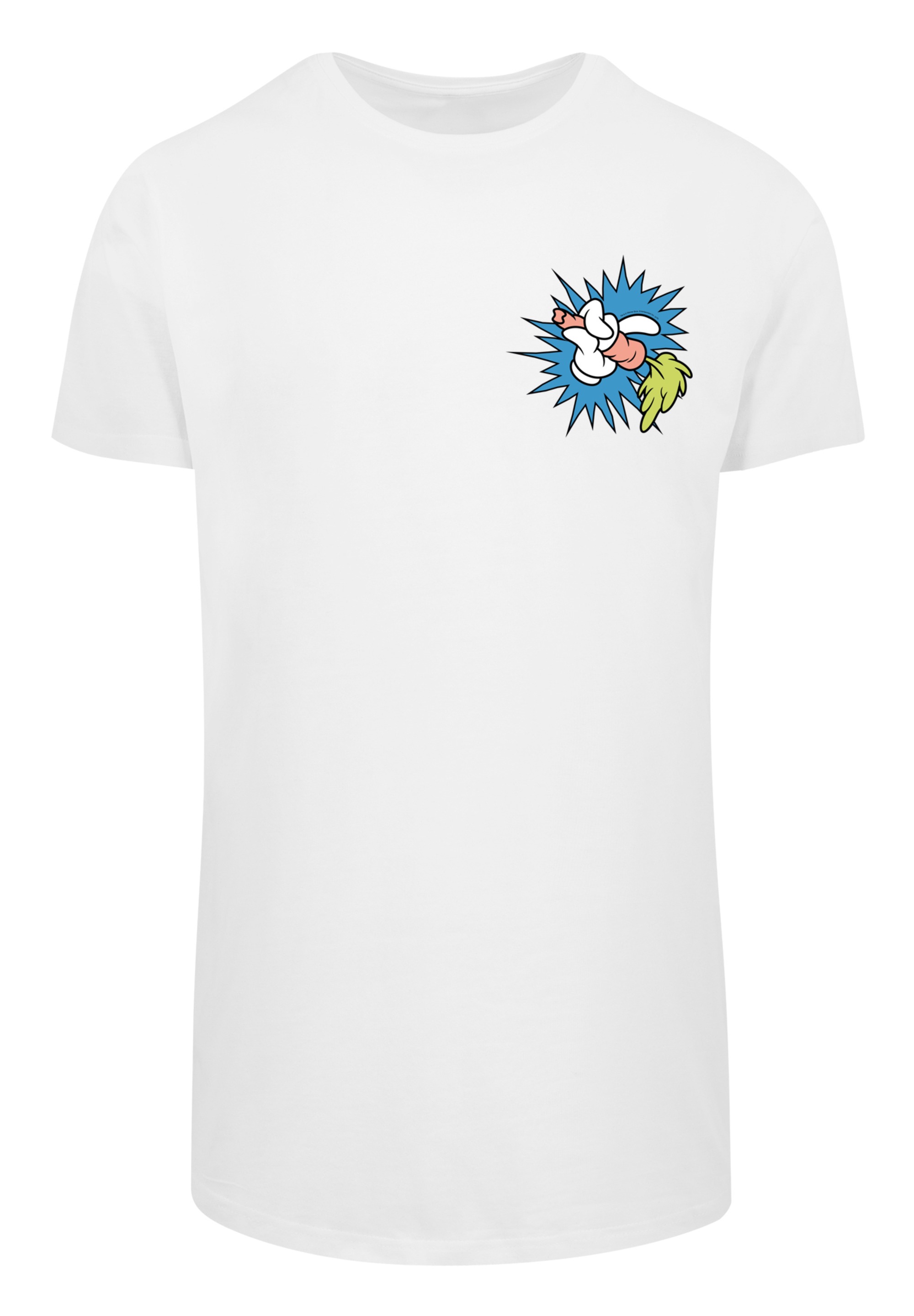 F4NT4STIC T-Shirt »Looney Tunes Bugs Bunny Carrot Breast Print«, Print