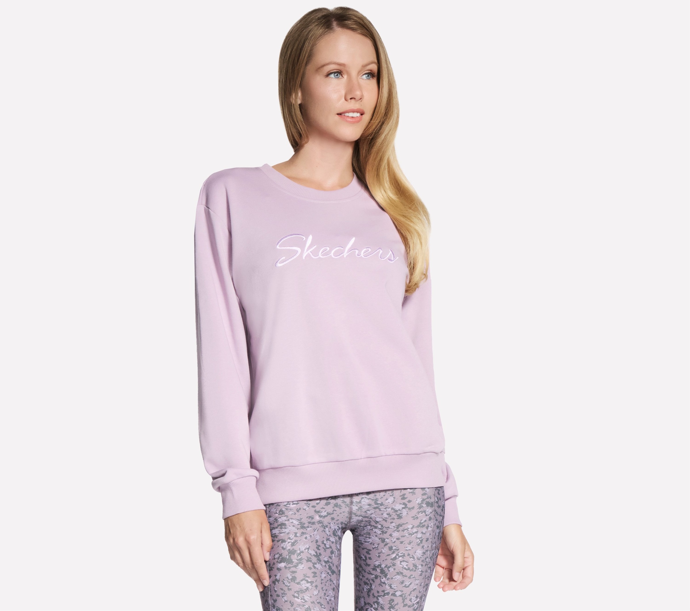 Skechers Sweatshirt "SKECHERS SIGNATURE CREW", aus Baumwolle und Polyester, für Erwachsene