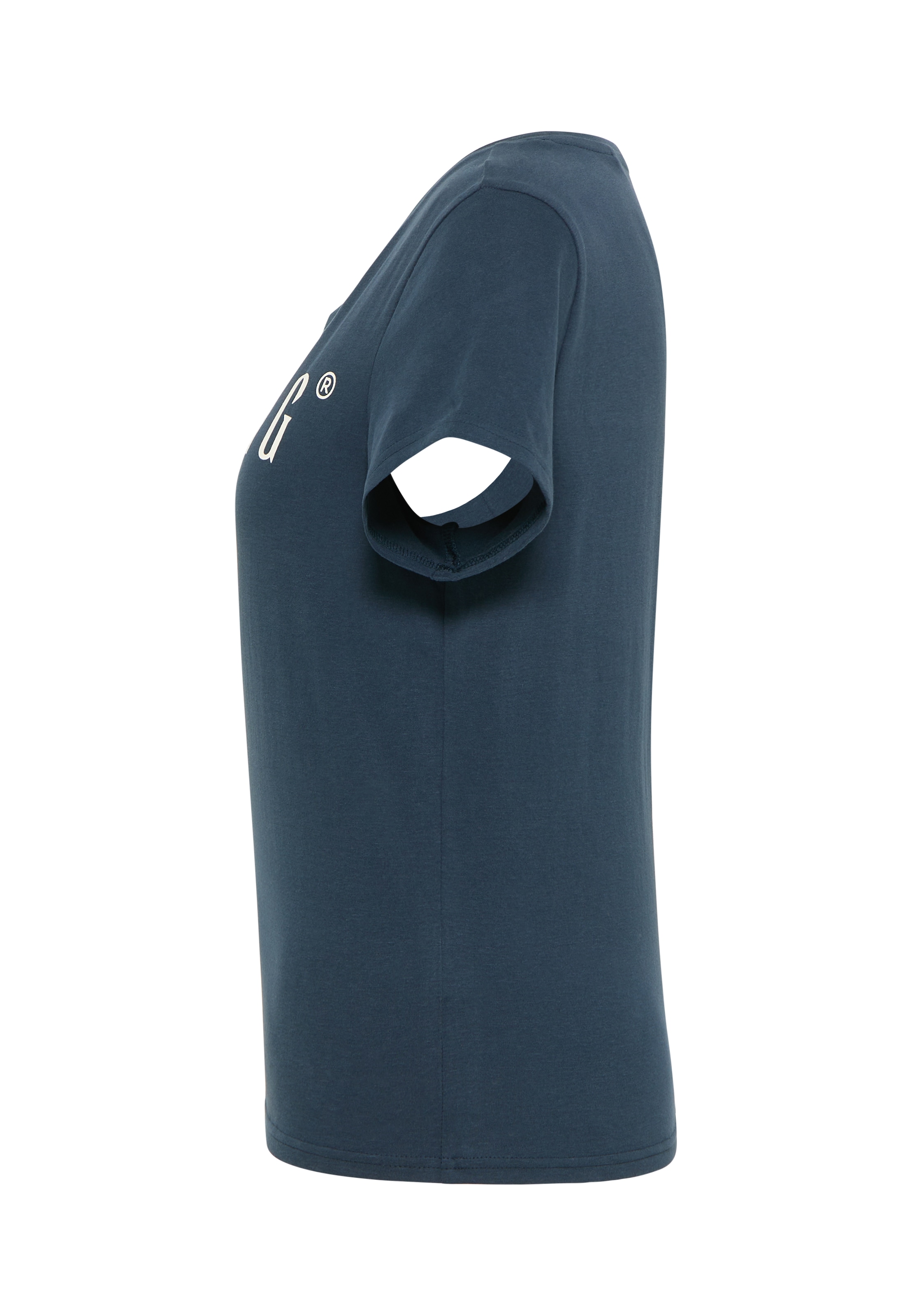 MUSTANG Rundhalsshirt »ALMA« mit Logo Print