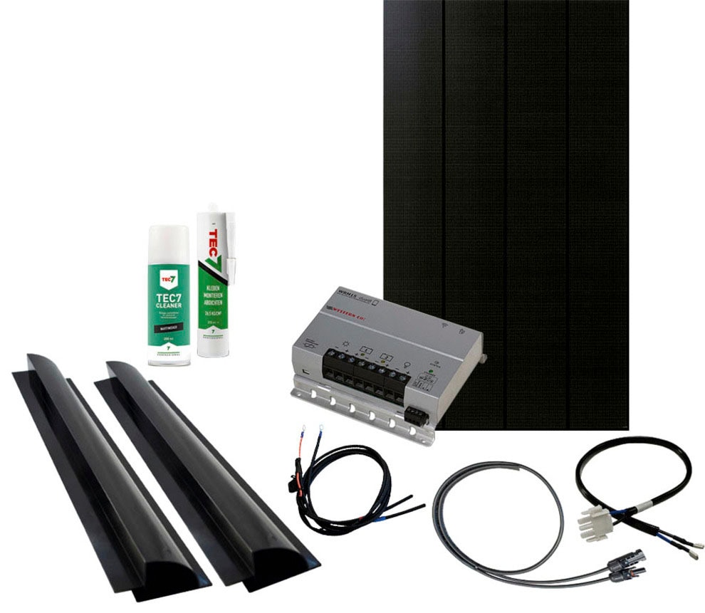 Phaesun Solaranlage »Caravan Kit, Sun Pearl 100 W Duo MPPT«, (Komplett-Set)