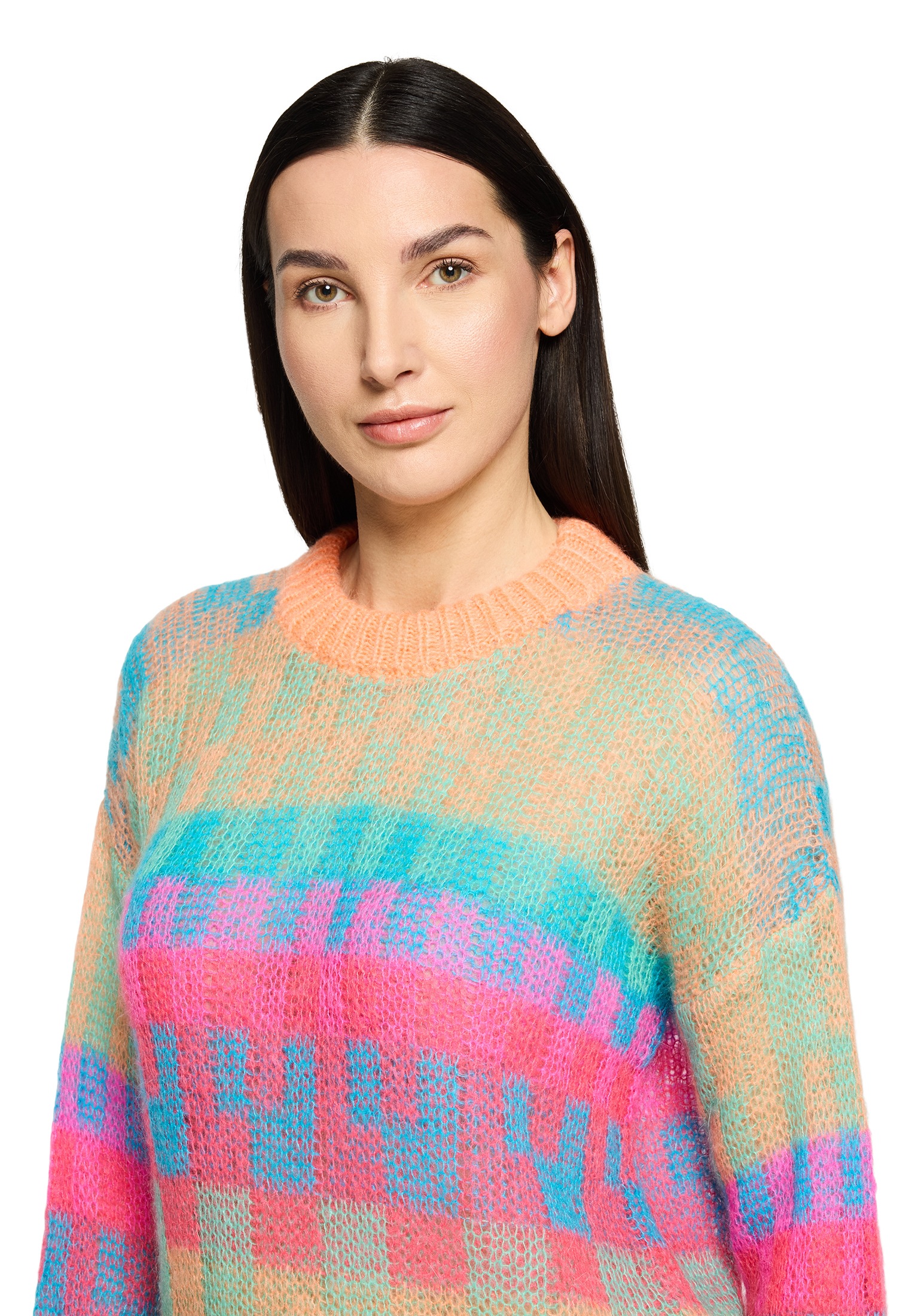 Cartoon Strickpullover »Damen mit Rundhalsausschnitt« 1 tlg.