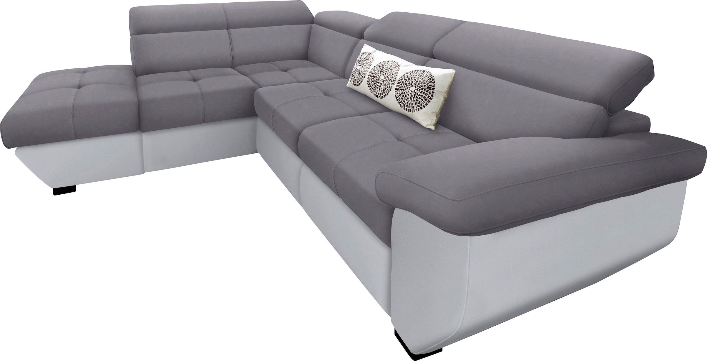 COTTA Ecksofa »Speedway L-Form« mit Kopfteilverstellung, wahlweise mit Bettfunktion & Bettkasten