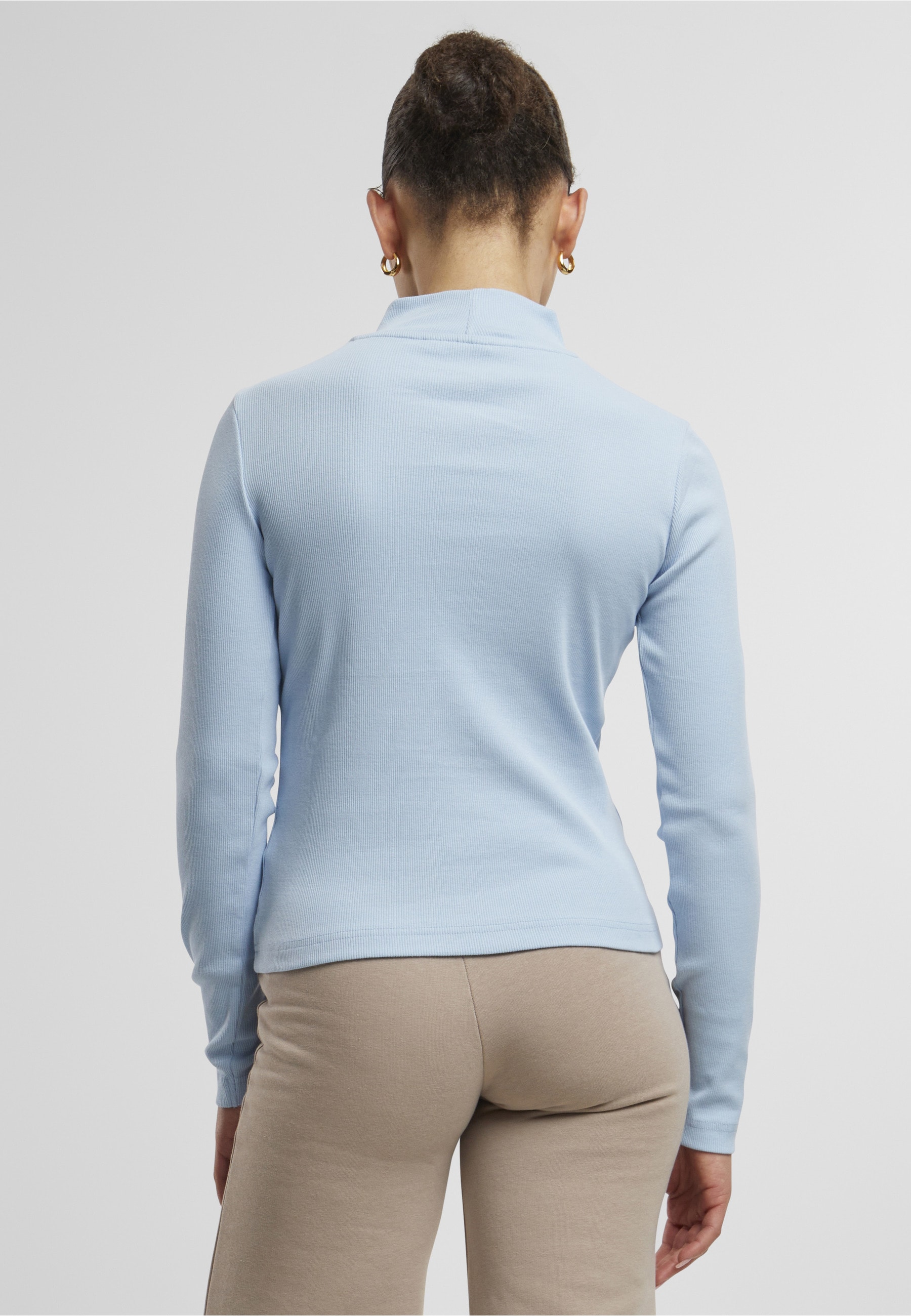Karl Kani Longsleeve »Karl Kani Damen KW213-063-1 Small Signature Rip Turtle Neck« 1 Stk.