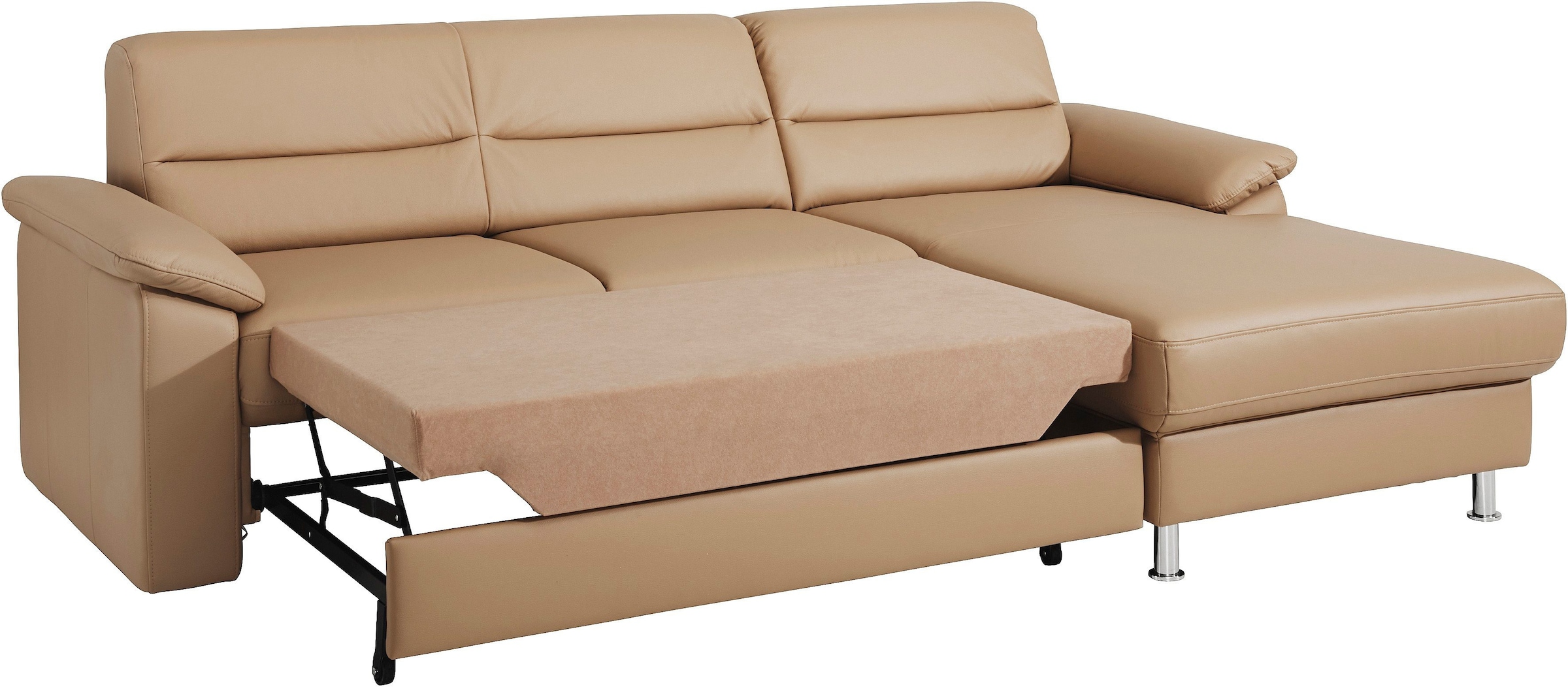 sit&more Ecksofa »Top Ascara L-Form«, inklusive Boxspring/Federkern-Polsterung, komfortablem Federkern