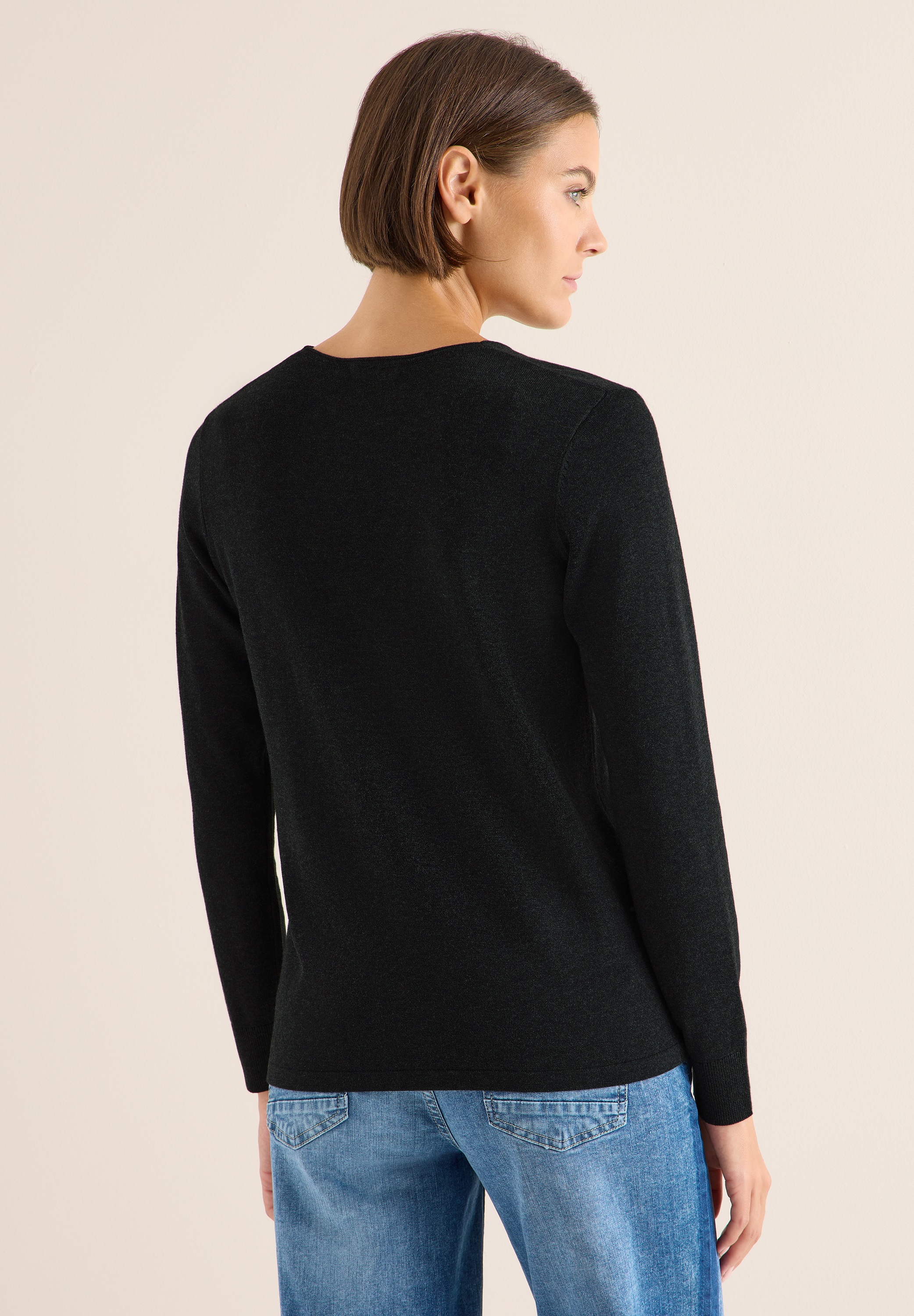 Cecil Strickpullover im soften Baumwoll-Mix günstig online kaufen