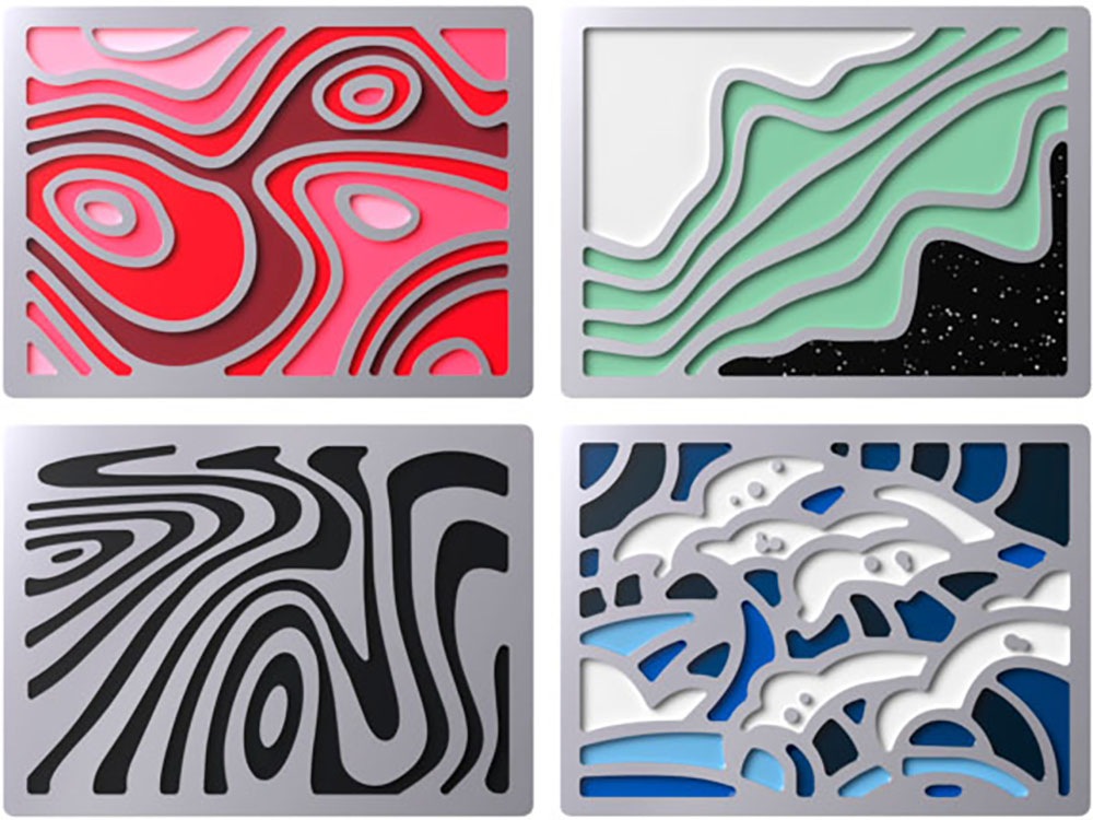 HyperX Schutz-Set »Abstract Series Magnetic Badge (Rise)«