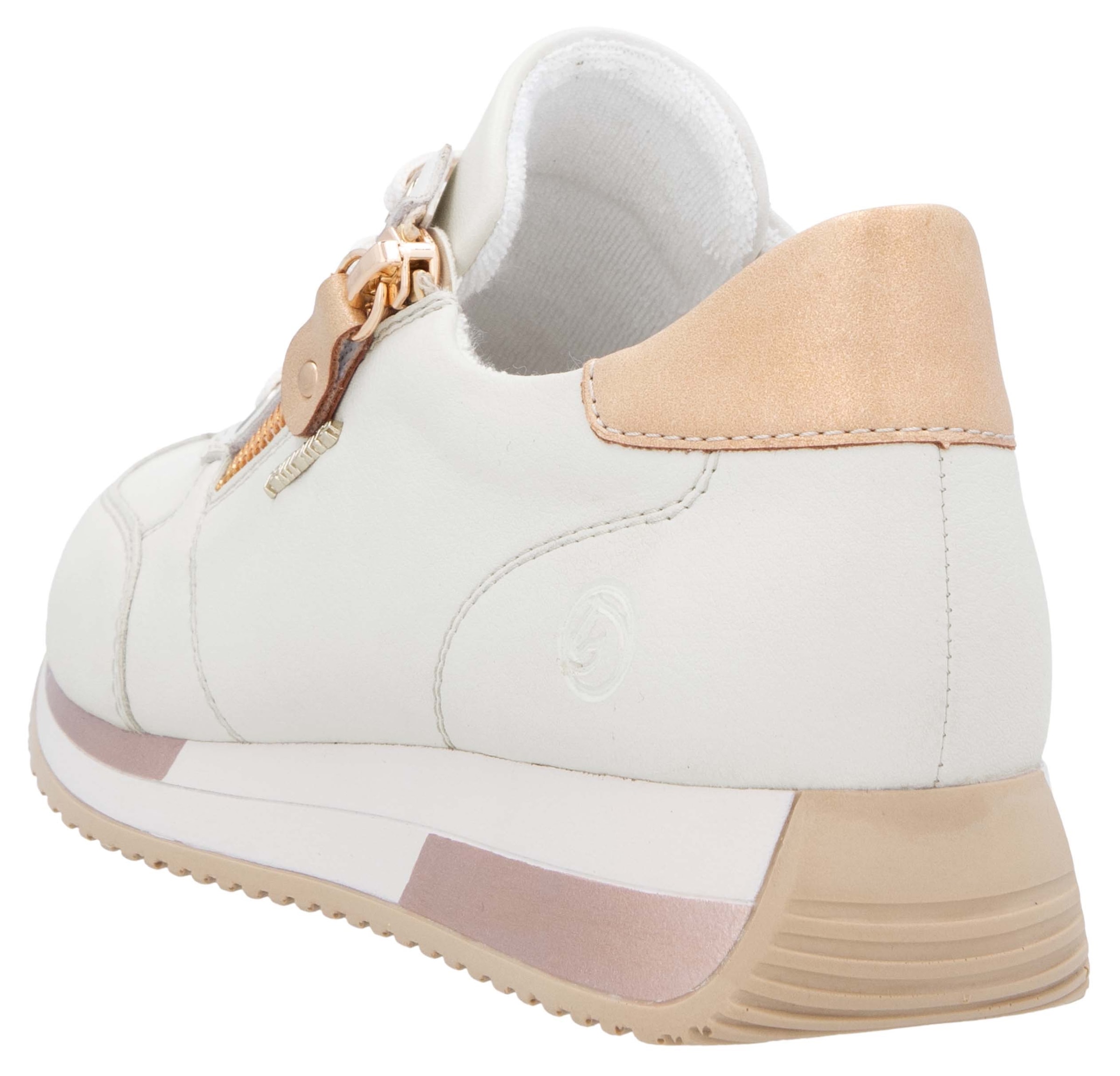 Remonte Keilsneaker, Freizeitschuh, Halbschuh, Schnürschuh in schmaler Form