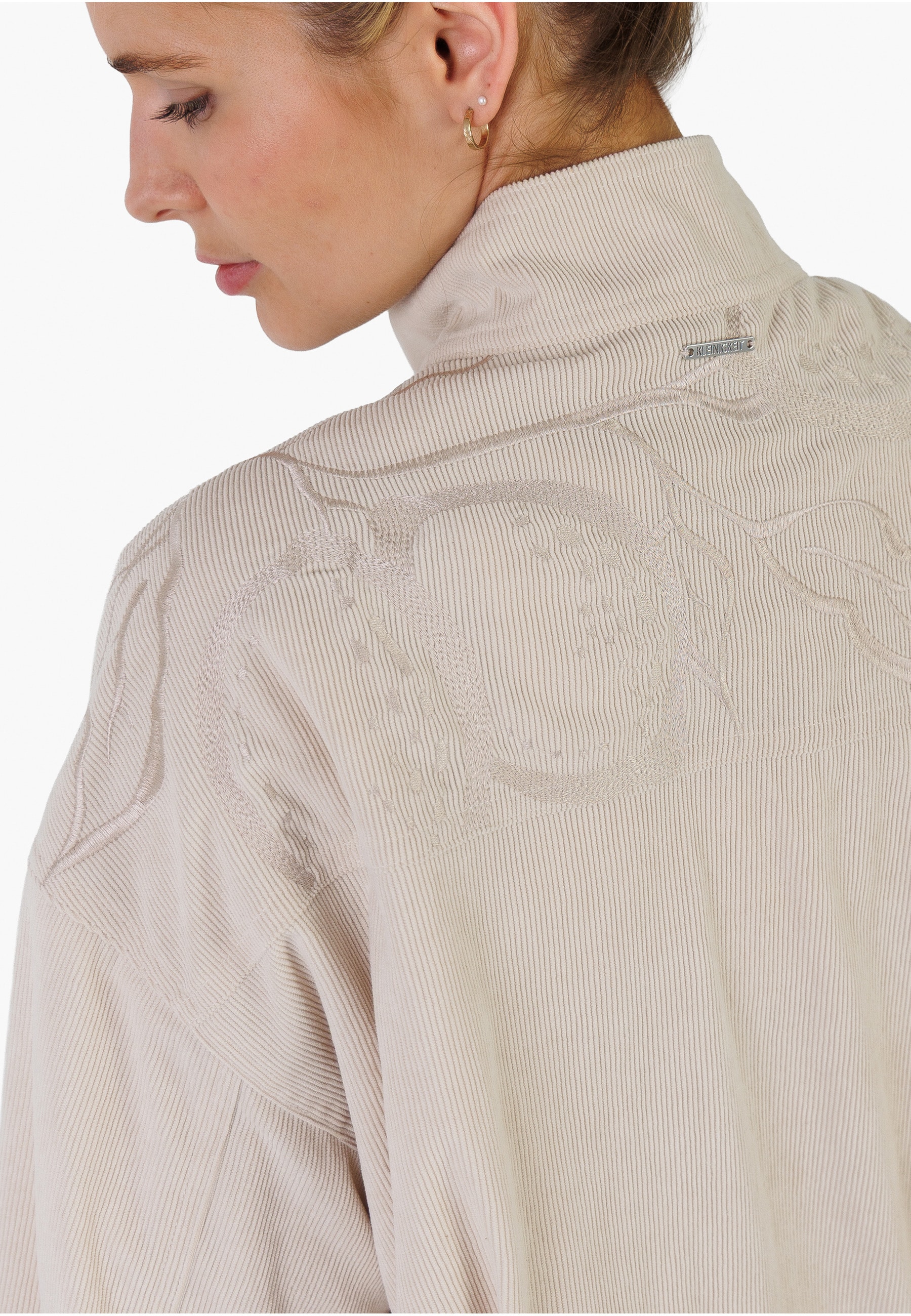 Kleinigkeit Outdoorjacke »Kleinigkeit Kim Cordashian Jacket« 1 Stk. tlg. ohne Kapuze
