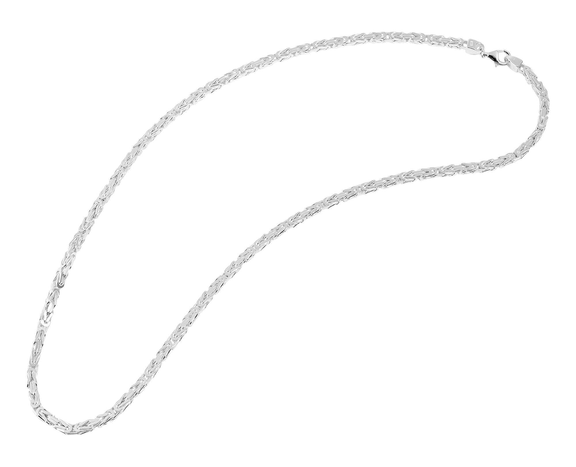Adelia´s Kette ohne Anhänger »Herren Halskette – Königskette aus 925 Silber 55 cm« Zum Verschenken an Menschen, die Ihnen am Herzen liegen