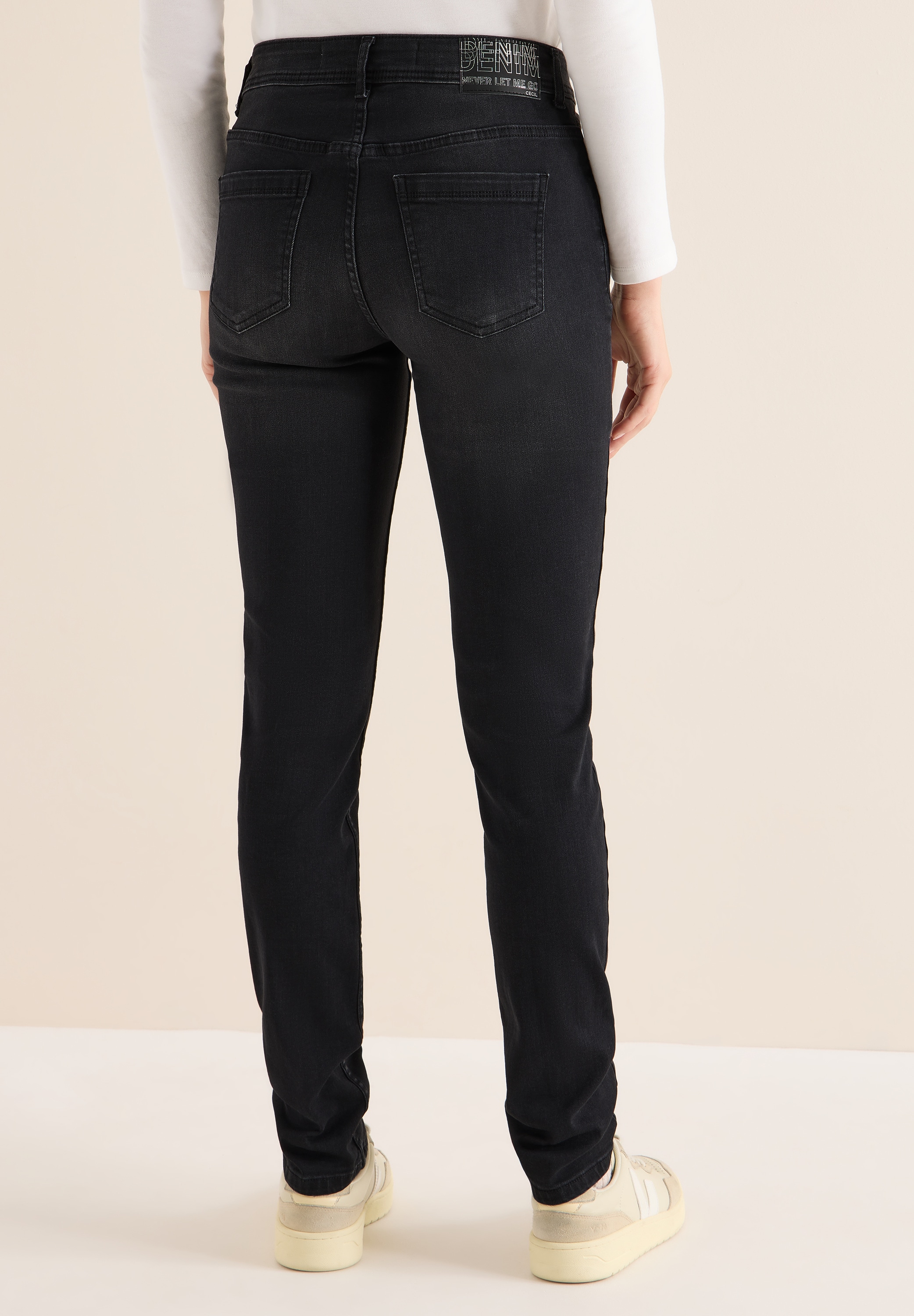 Cecil Slim-fit-Jeans High Waist günstig online kaufen