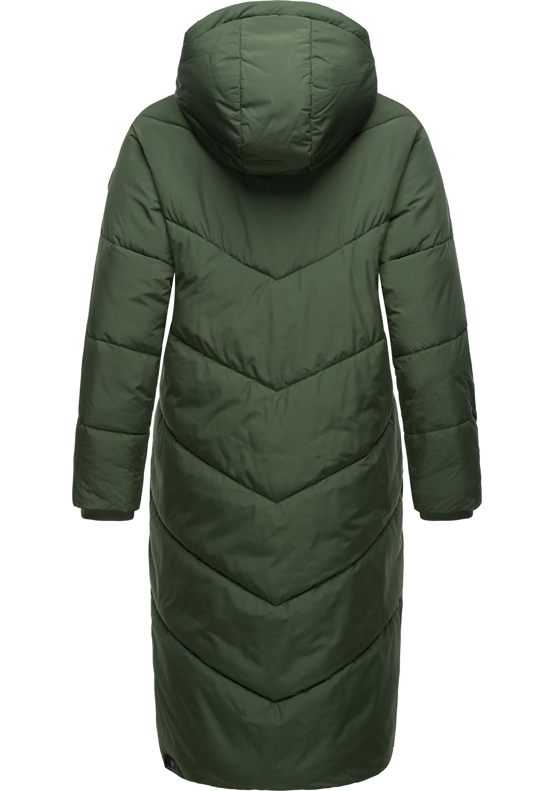 Ragwear Suminka Mantel Olivgrün Größe XXL 2