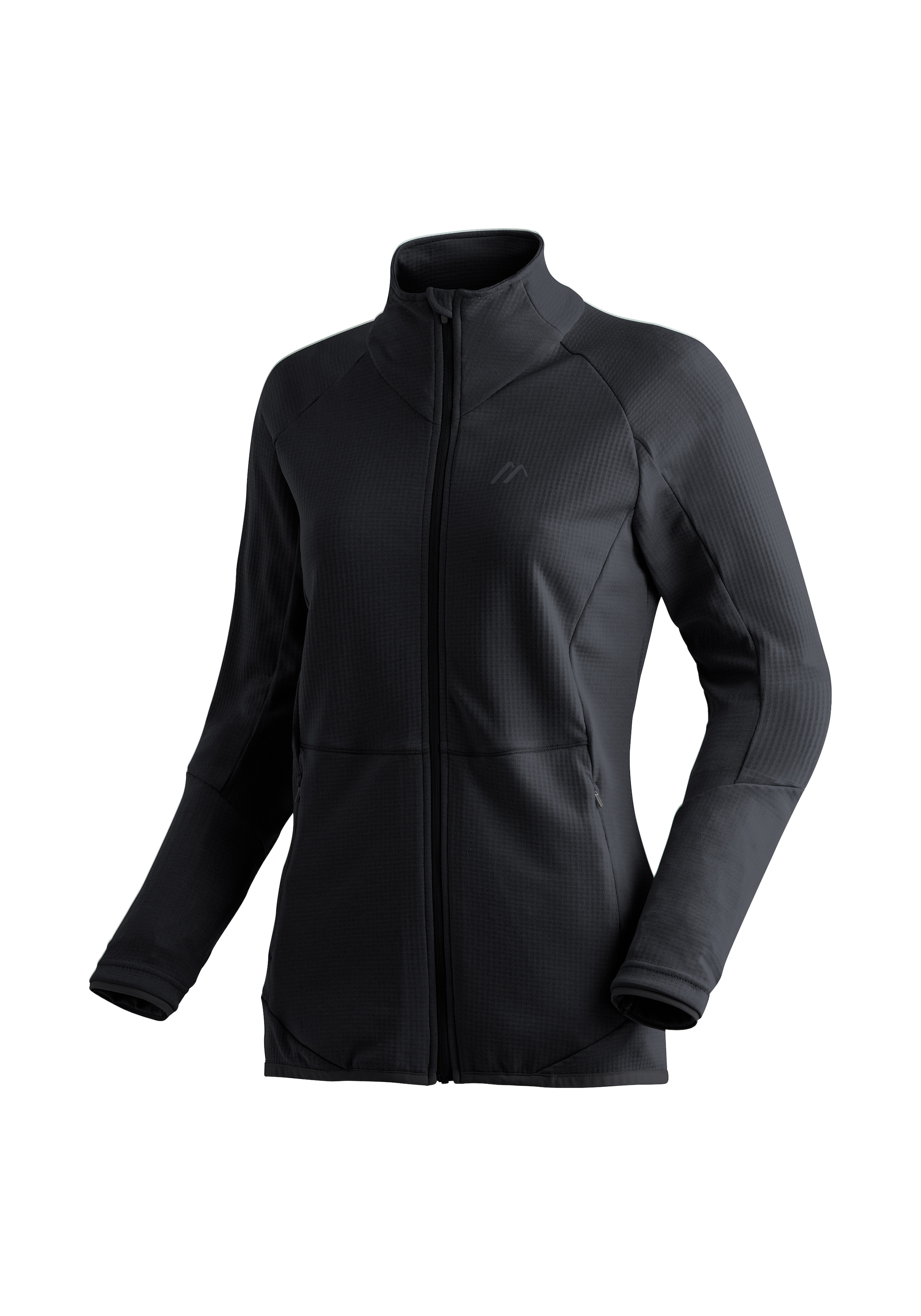 Maier Sports "Sinaia W" Damen Midlayer, atmungsaktiv schnelltrocknend, Full-Zip, Regular Fit